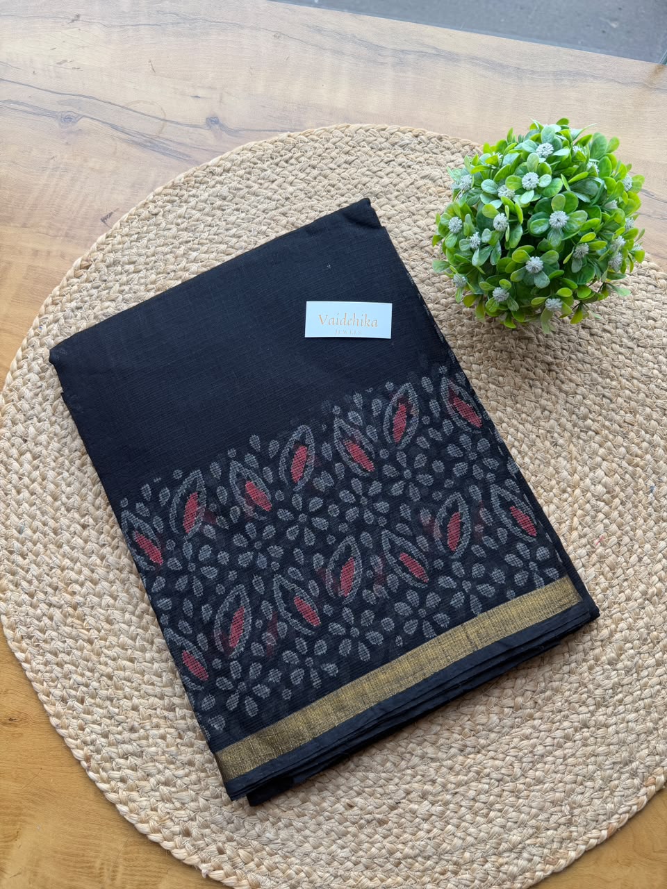 Chinmayi Kota Doria Saree-VS118