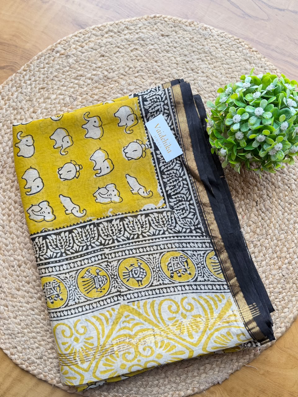 Anvitha Chanderi Saree-VS076