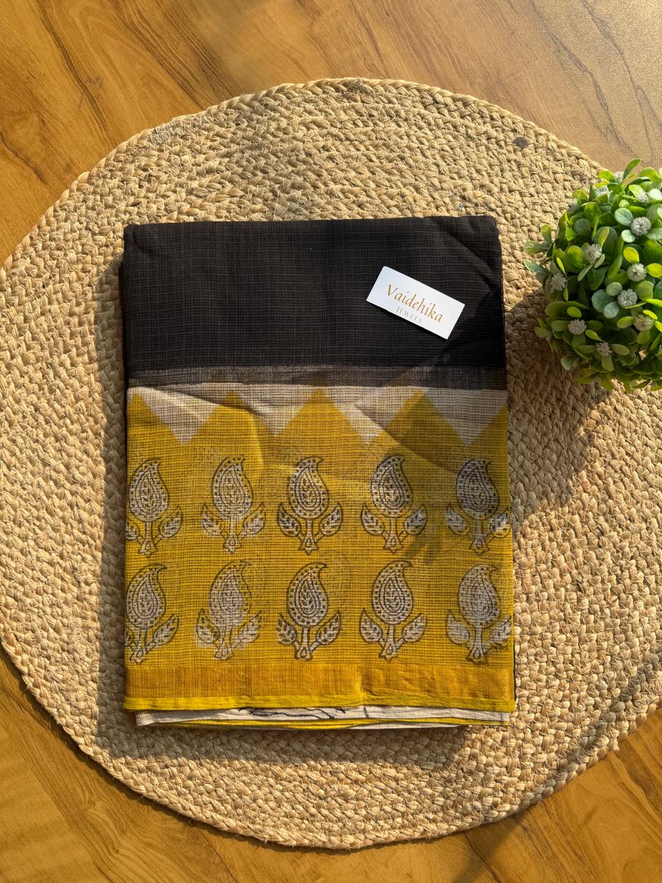 Navya Kota Doria Saree-VS083