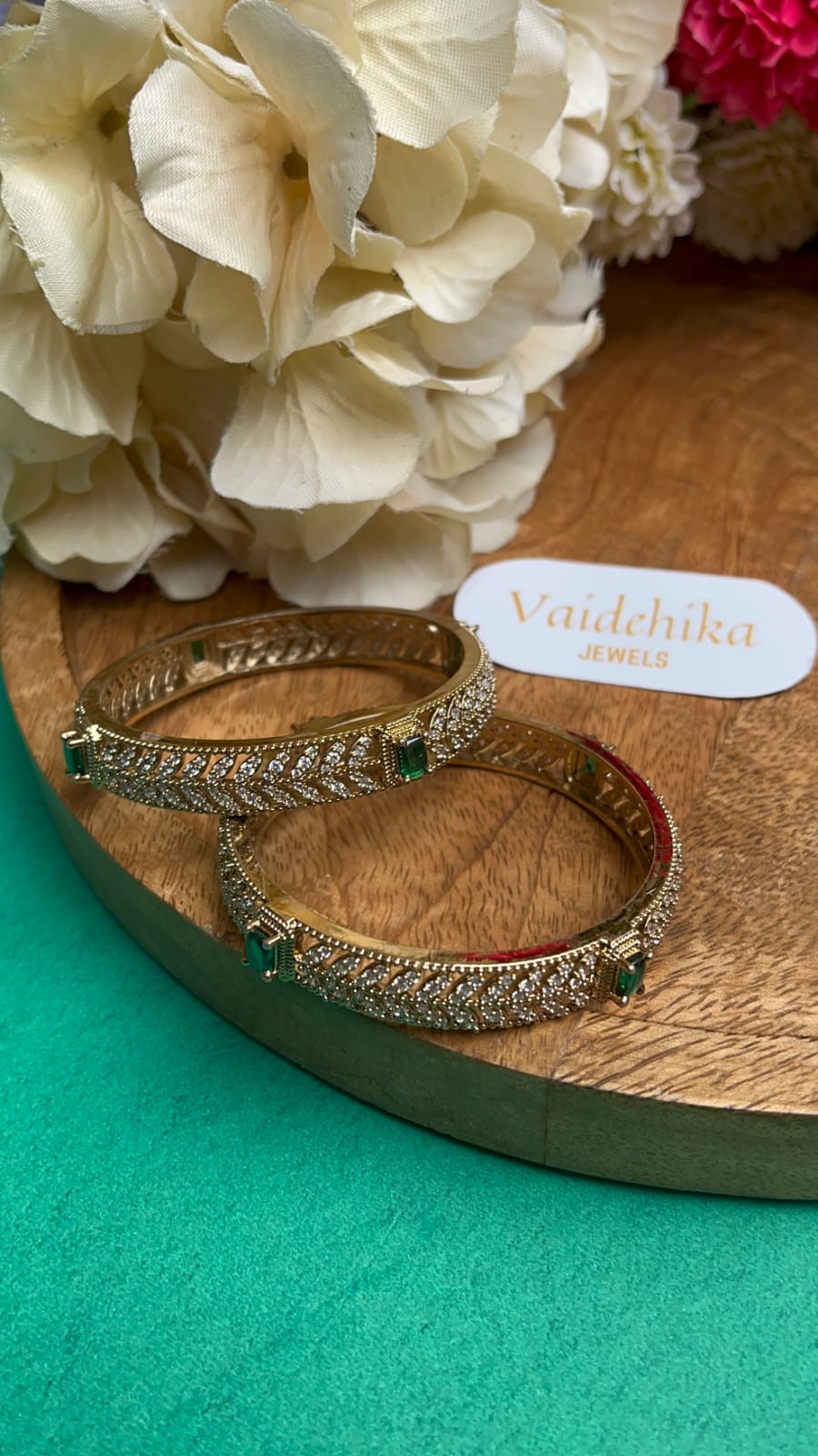 American Diamond Bangles - VCAD001
