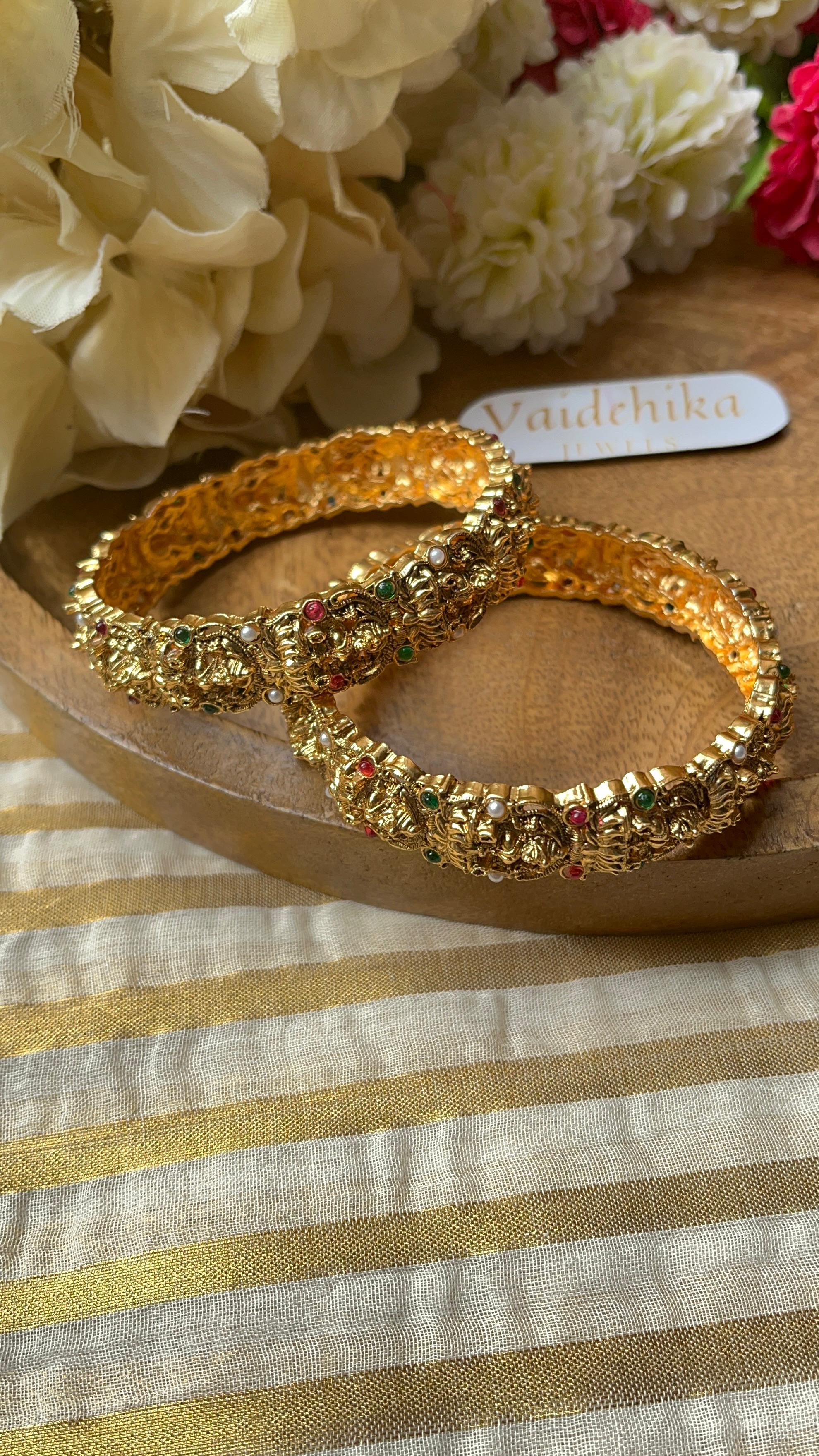 Multicolor Lakshmi Bangles-VJB003