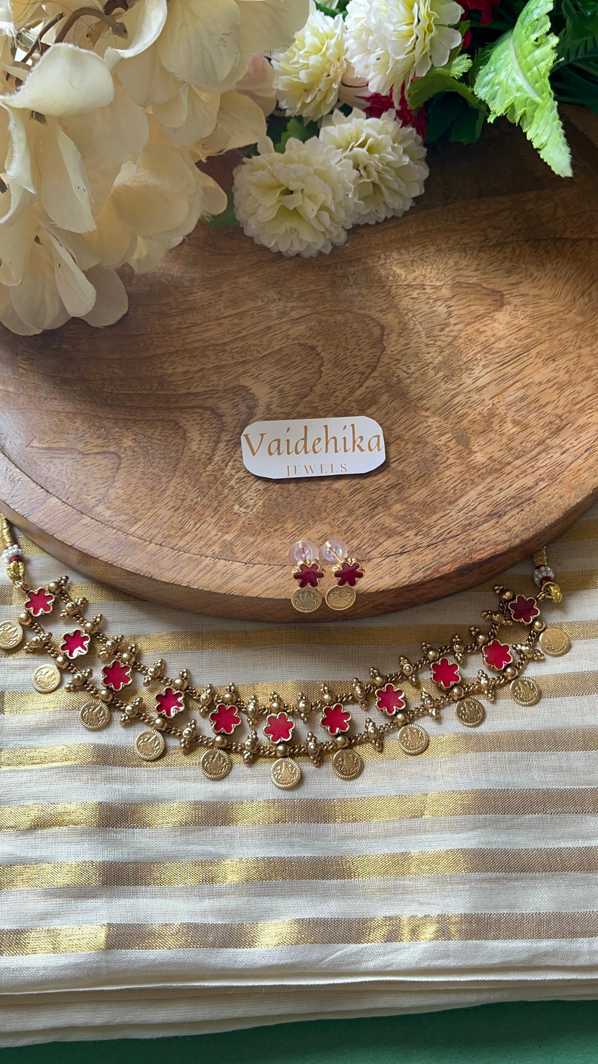 Lakshmi Ruby Necklace-VJN006