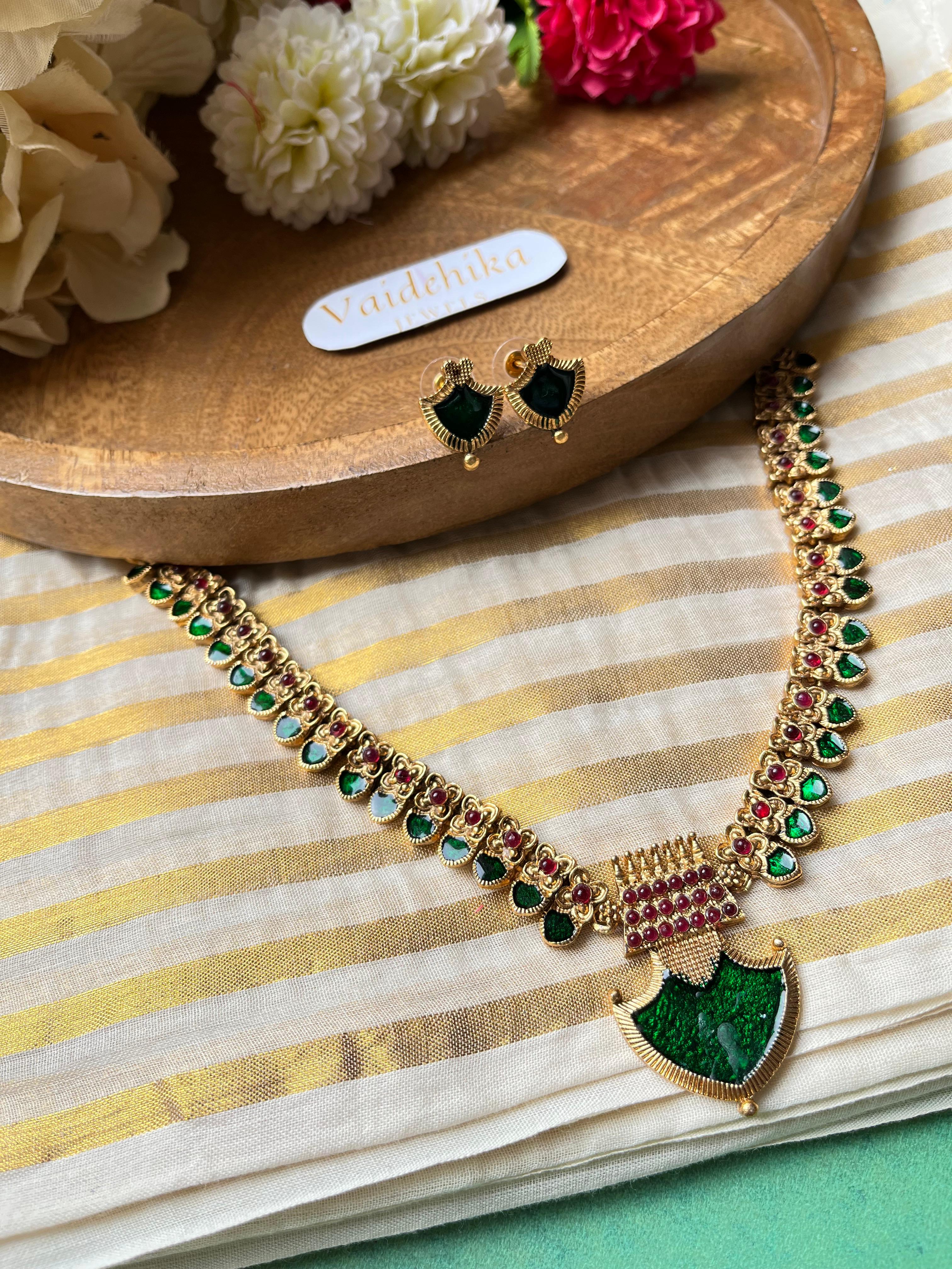 Rajamukhi Necklace-VJN022