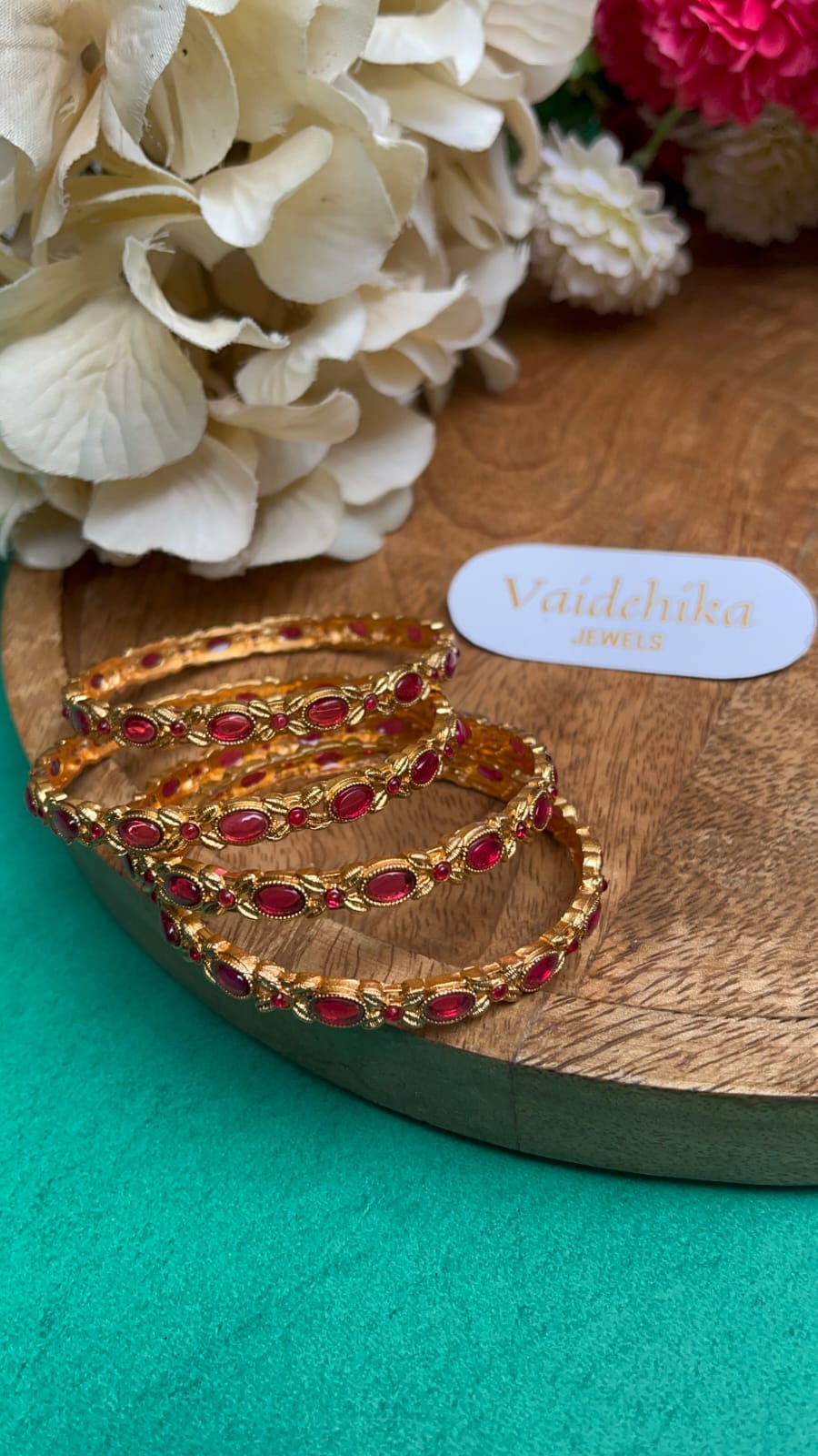 Brindha 4 Set Bangles - VJTB009