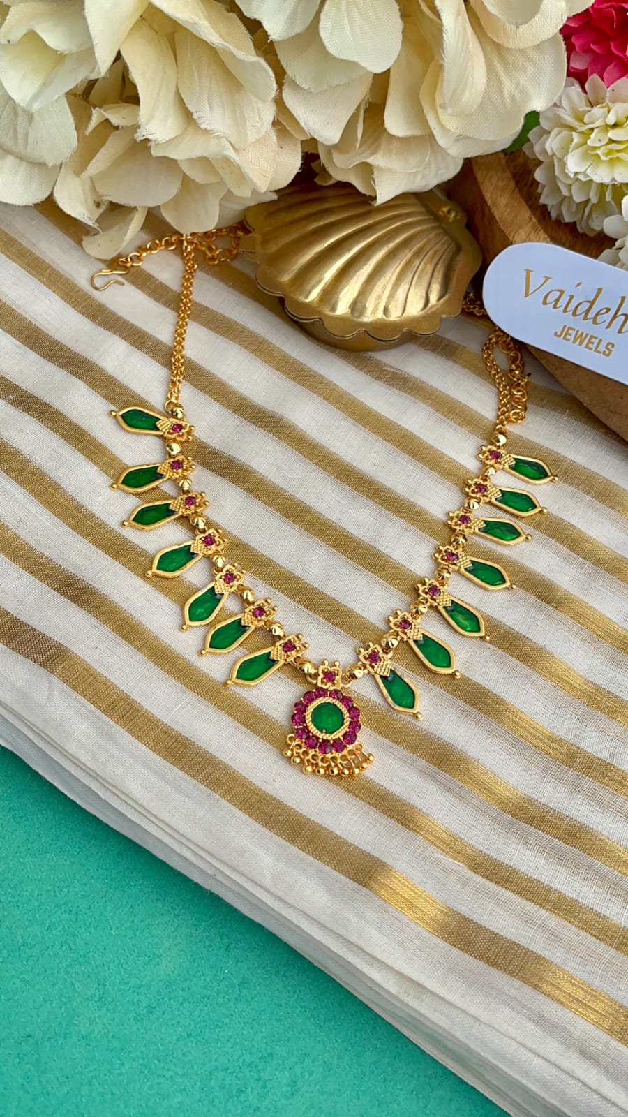 Nagapadam Necklace-VJTN005
