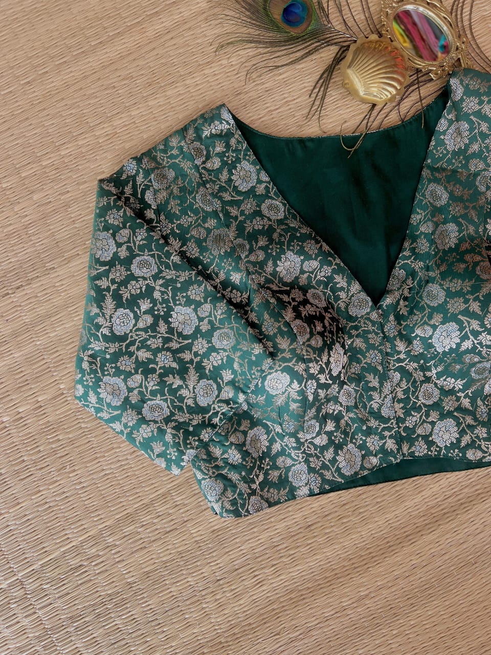 BENARASI BROCADE BLOUSE-VCB011