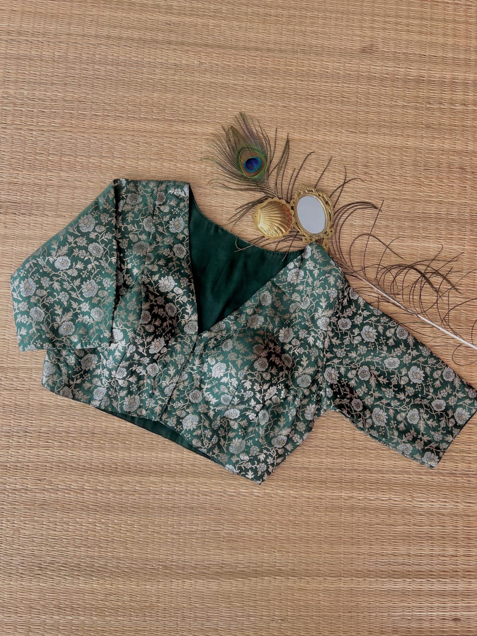 BENARASI BROCADE BLOUSE-VCB011