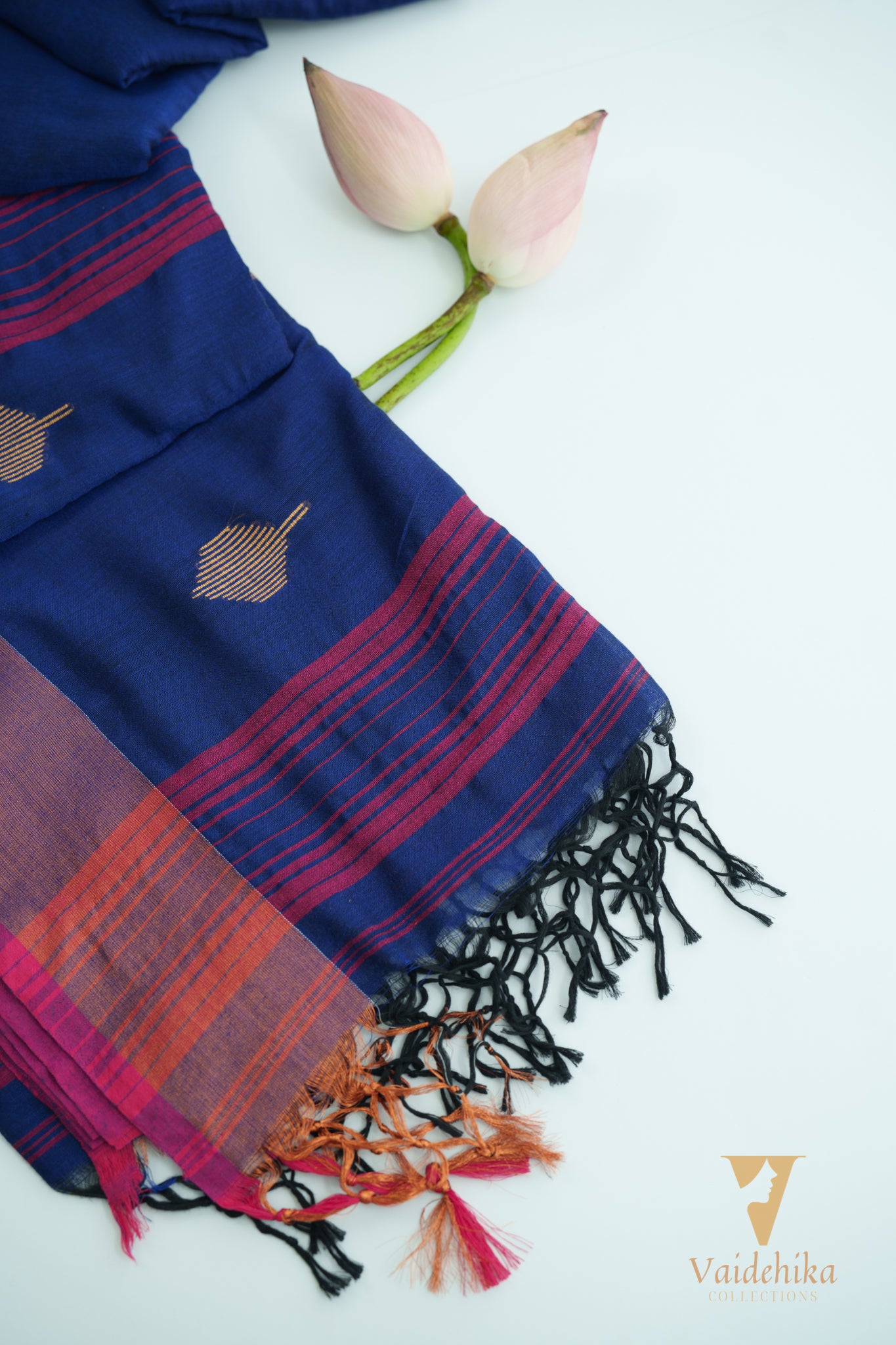 Aaradhya Blue Saree-VCK004