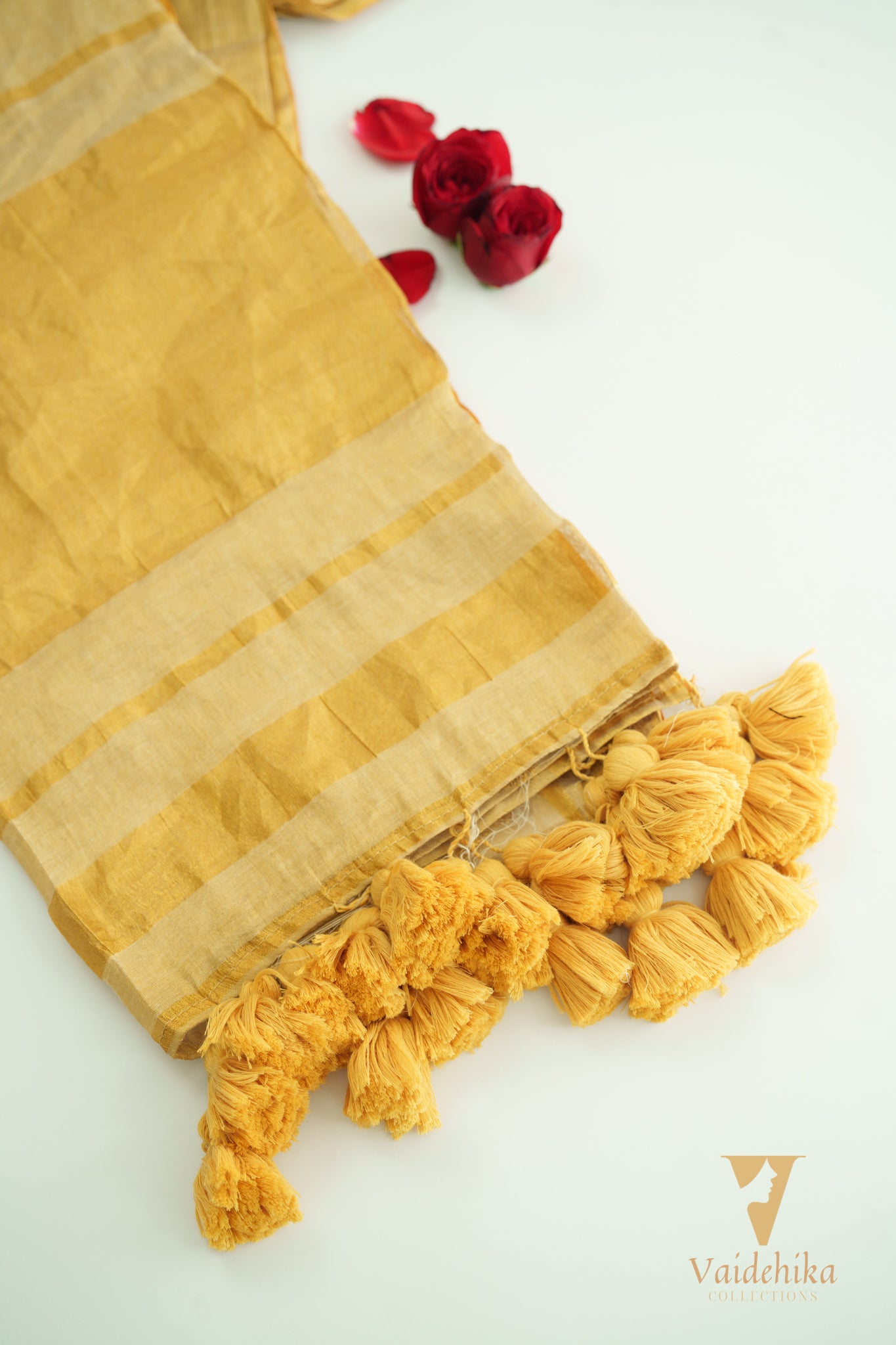 PRABHA GOLDEN SAREE-VCT009