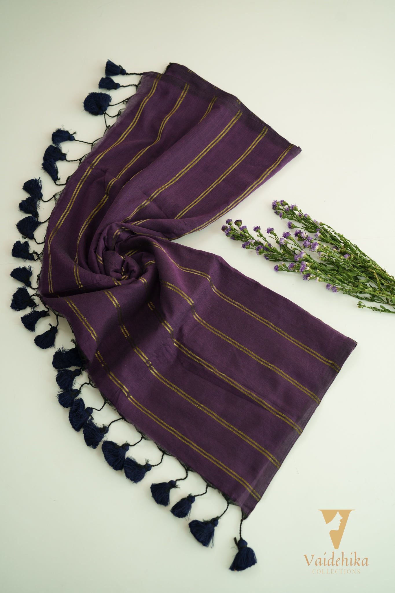 THARANGINI PURPLE SAREE