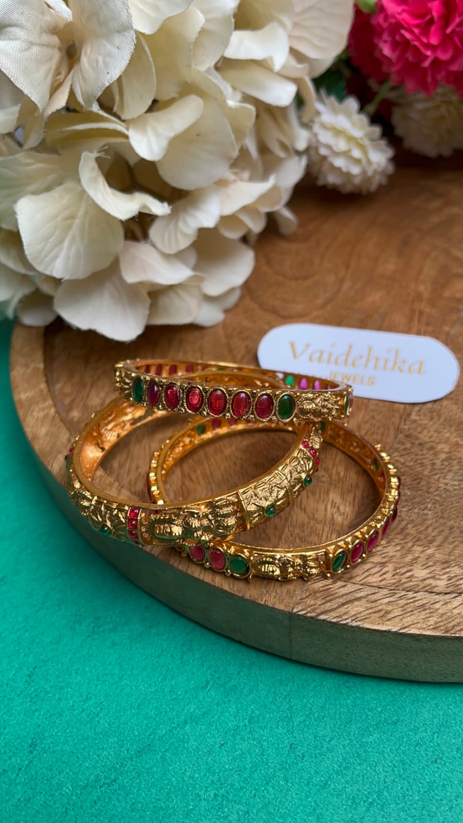 Devi 3 Set Bangles -VCTB005