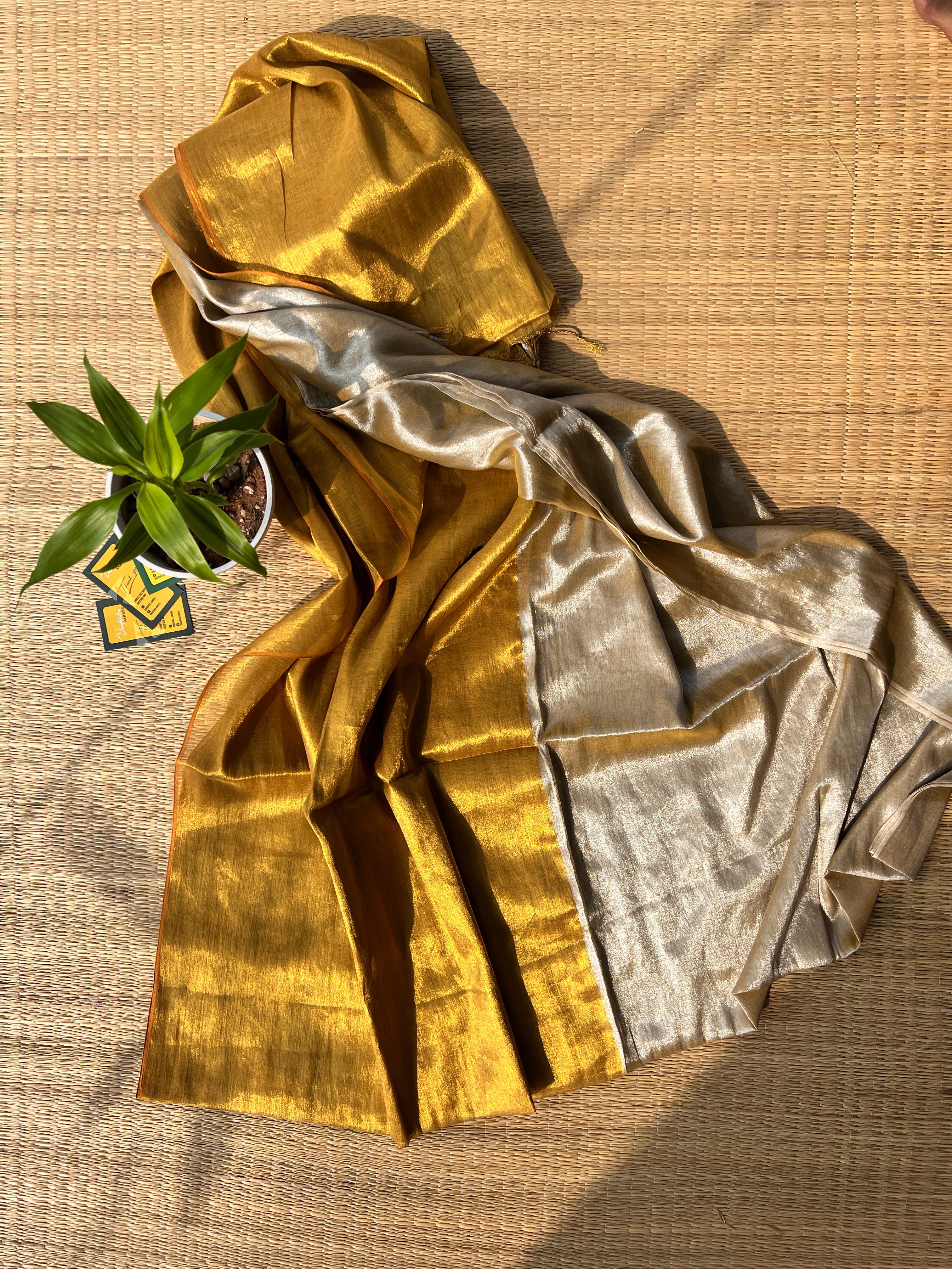 Suvarna Tissue Saree-VCT002
