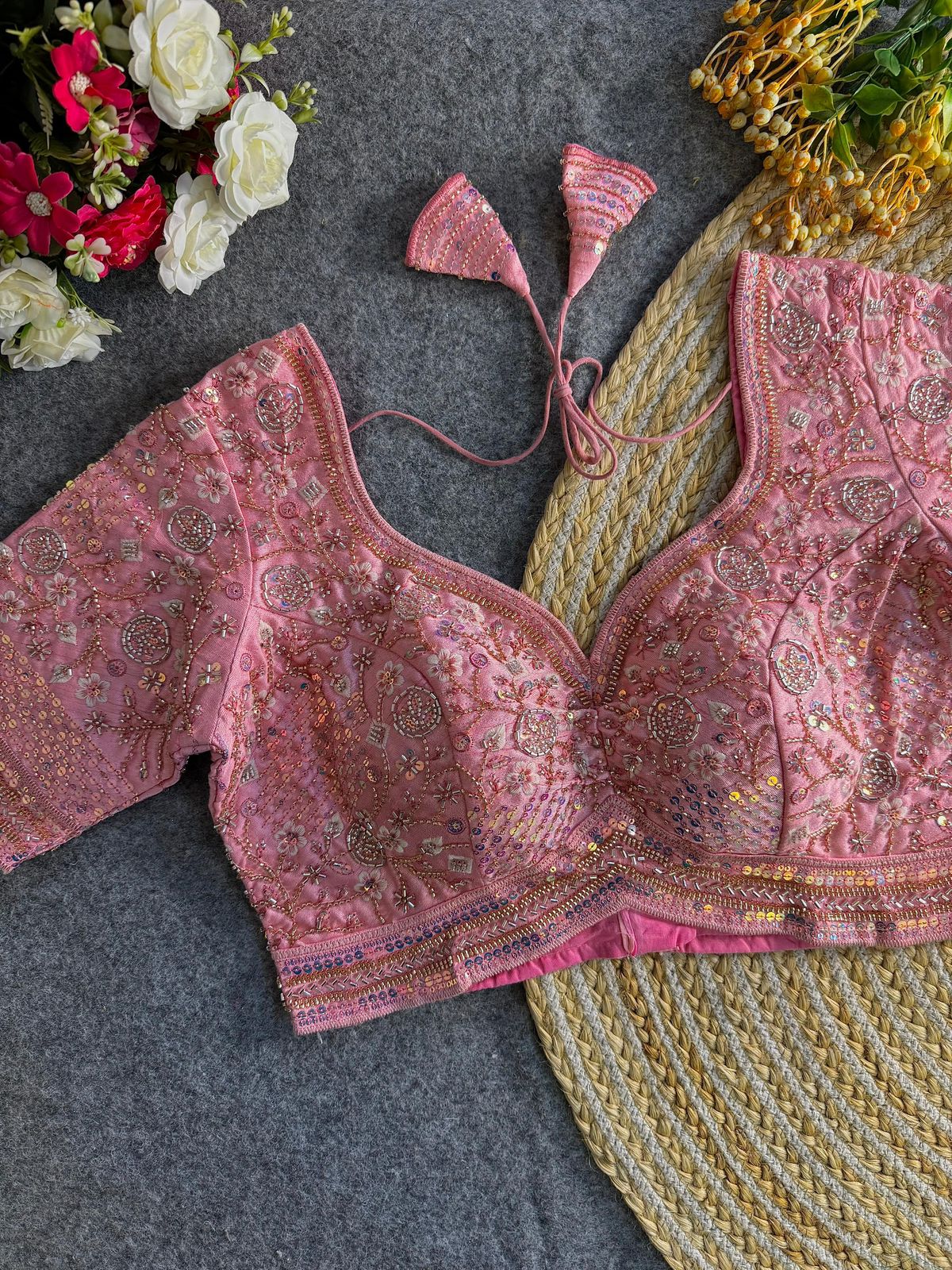 SABYASACHI BRIDAL BLOUSE-VCB028