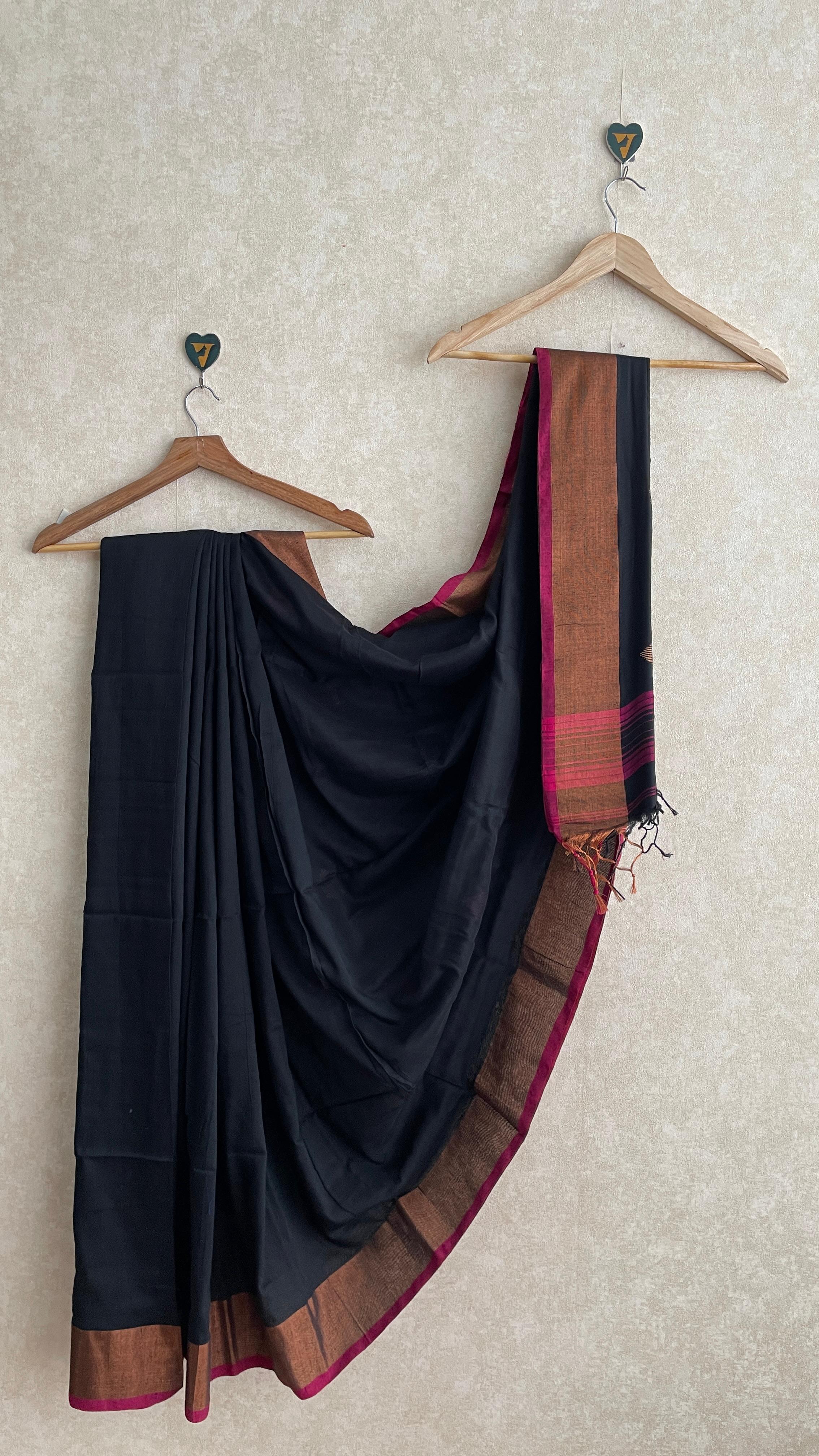 Aaradhya Black Saree-VCK001
