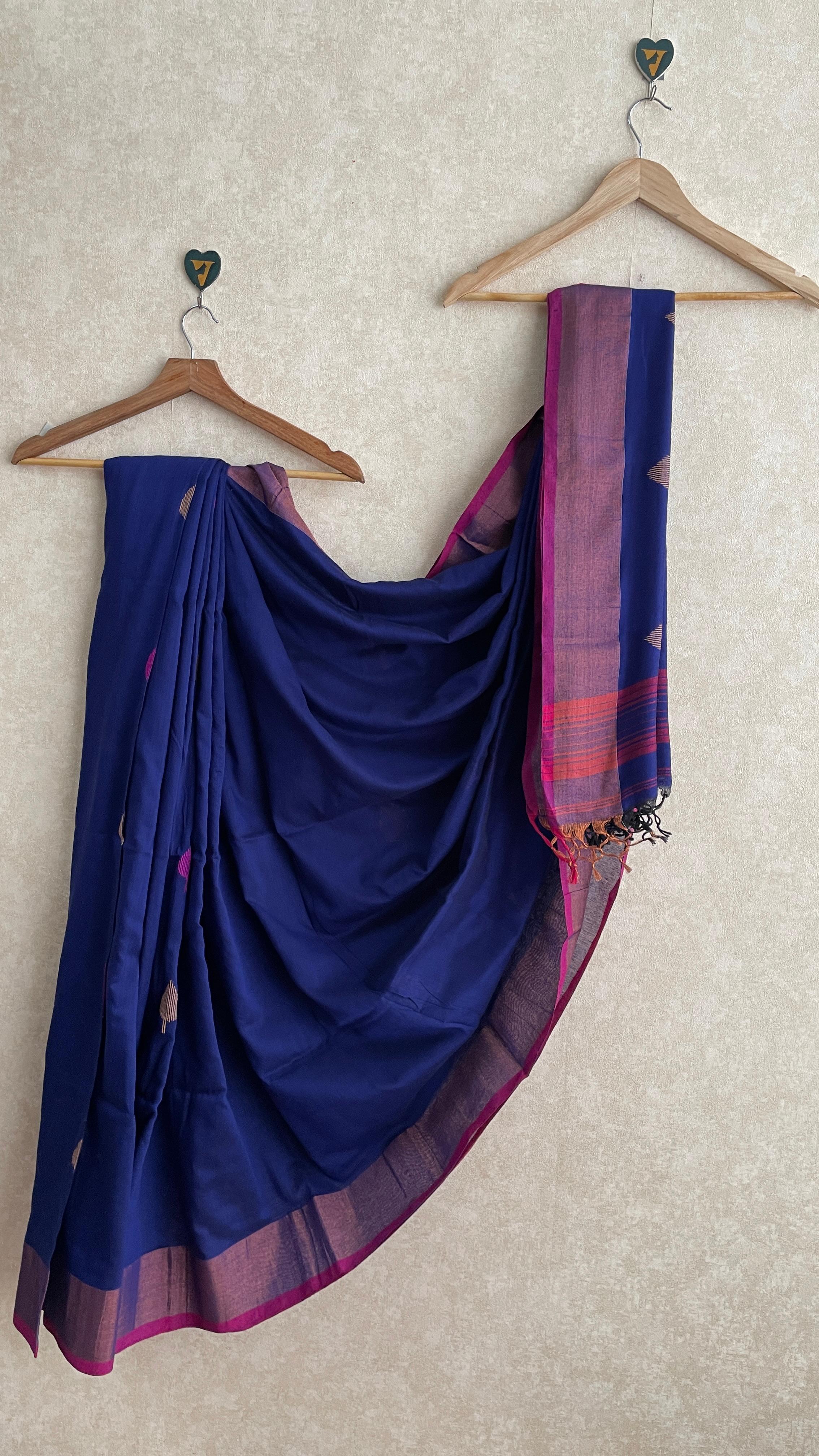 Aaradhya Blue Saree-VCK004