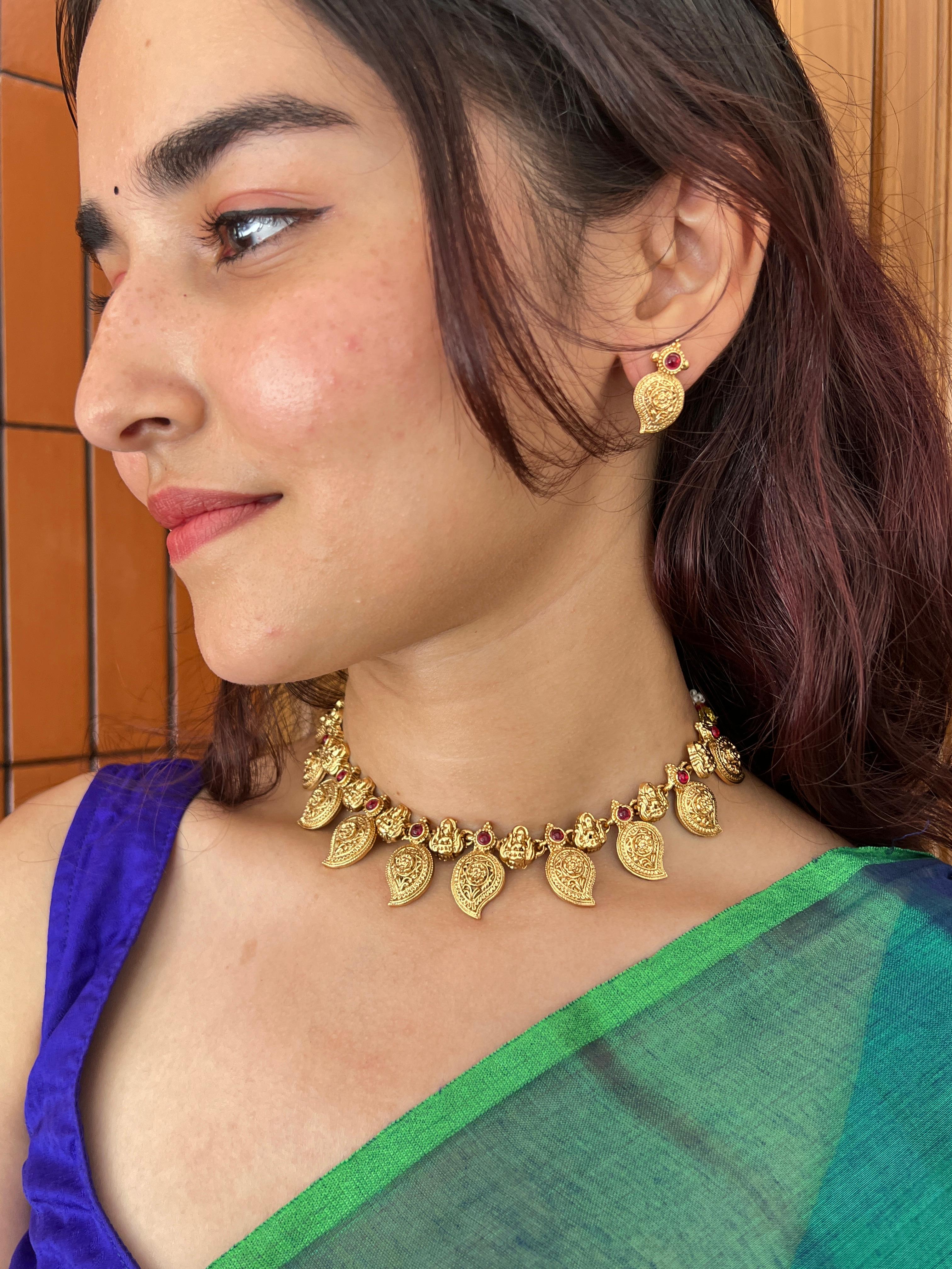 Antique mango necklace-VJC136