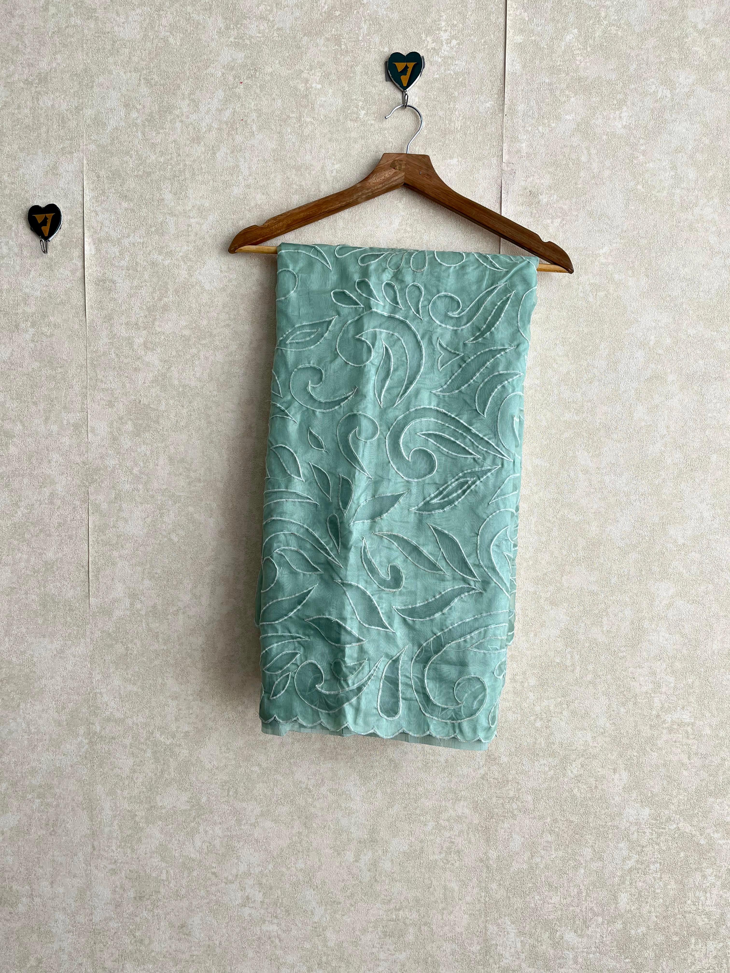 Applique Saree-VCA001