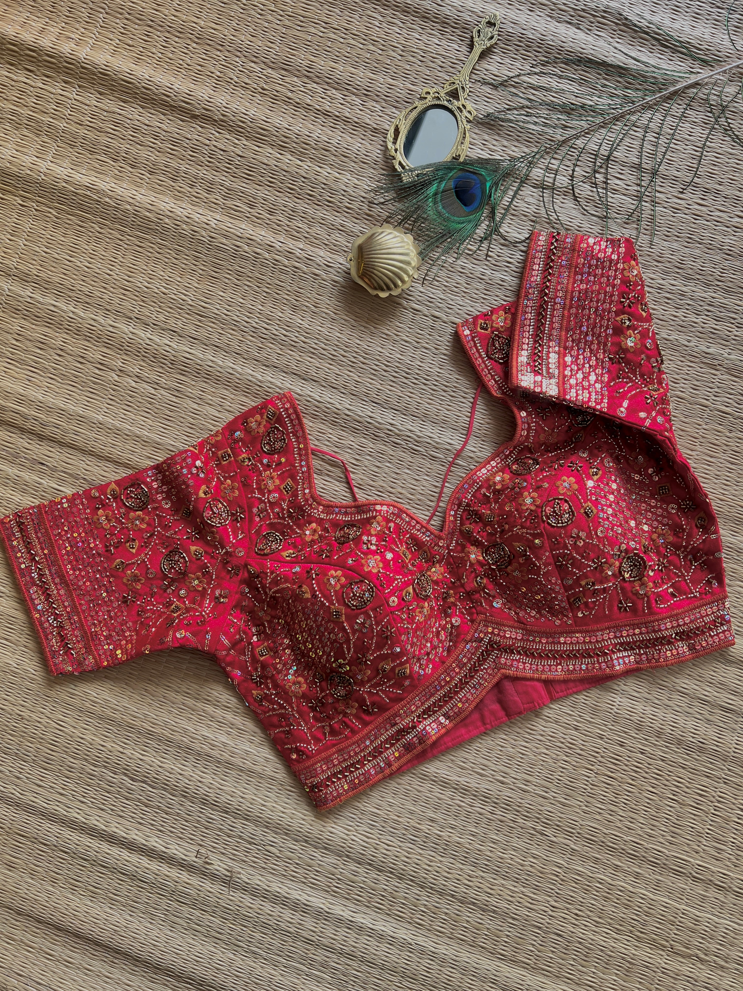 SABYASACHI BRIDAL BLOUSE-VCS004