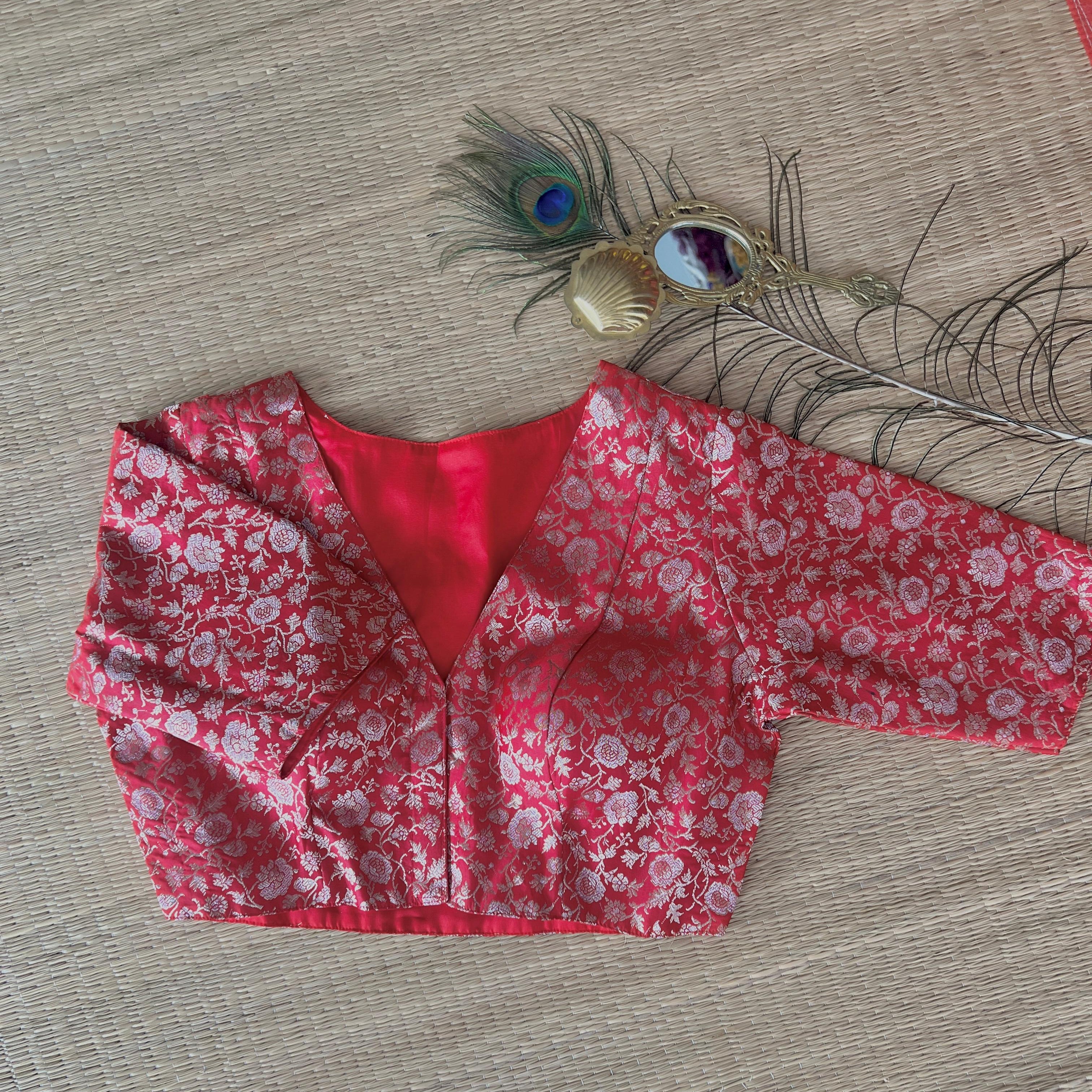 BENARASI BROCADE BLOUSES-VCB010