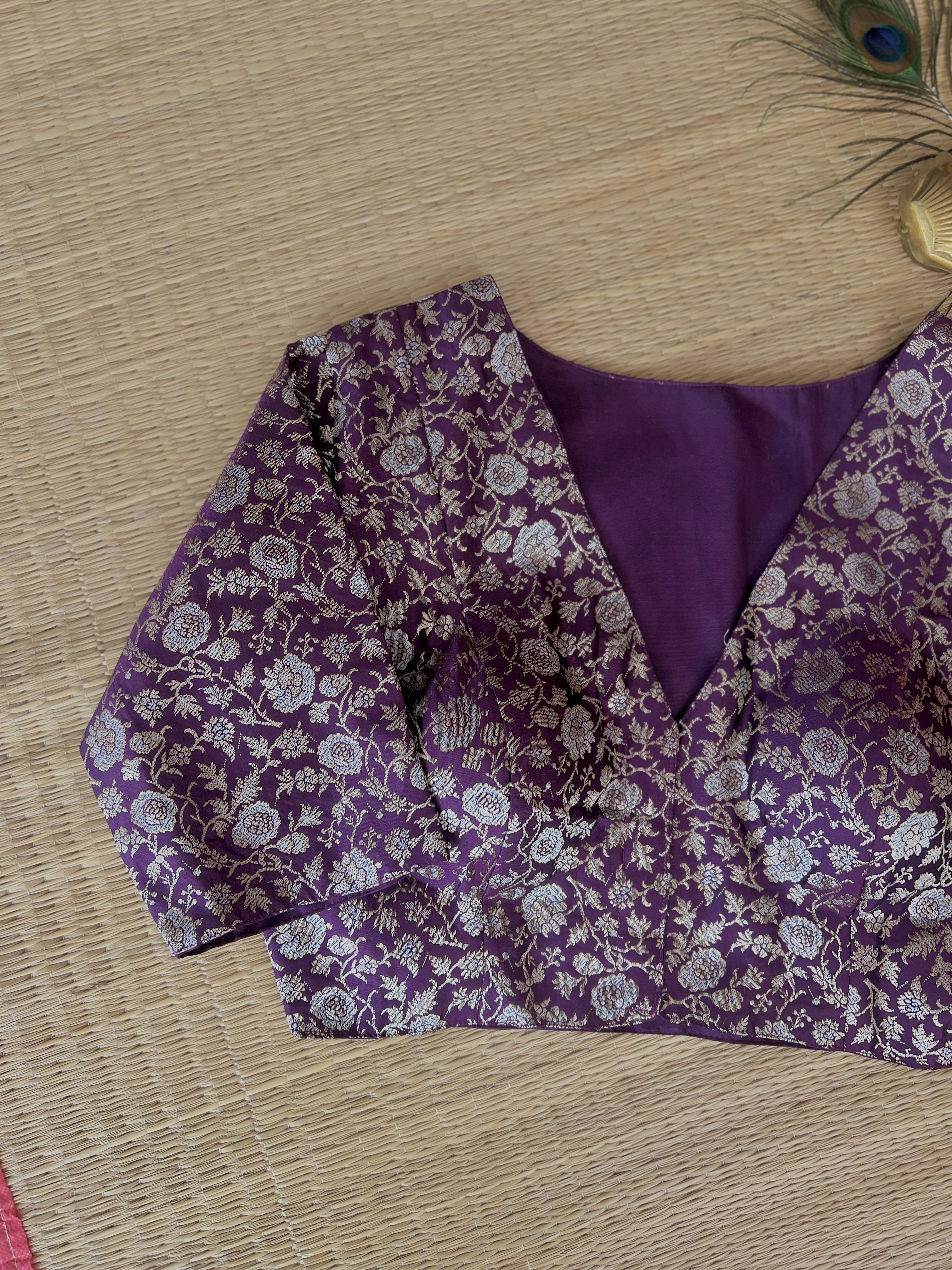 BENARASI BROCADE BLOUSE-VCB039