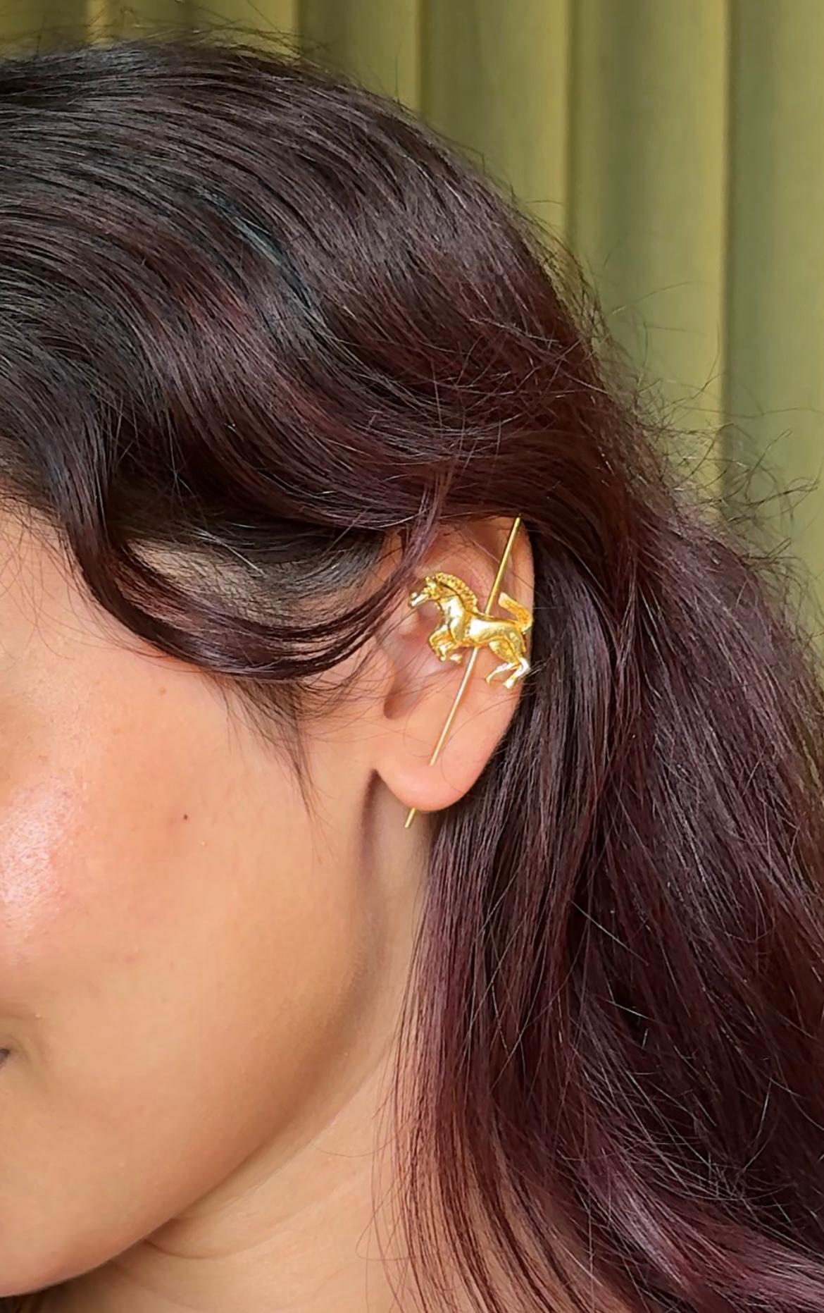 Horse Ear Cuff-VJEC001