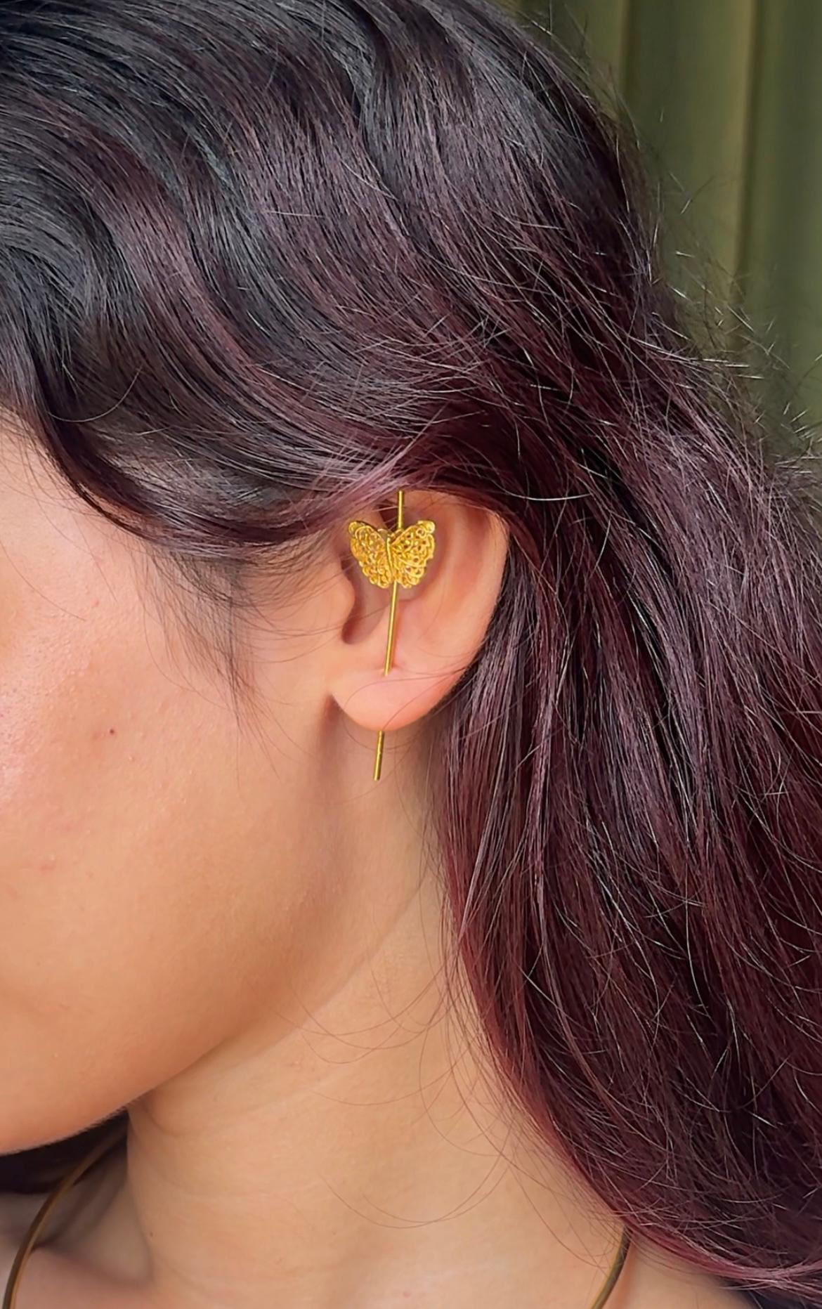 Butterfly Ear Cuff-VCJE004