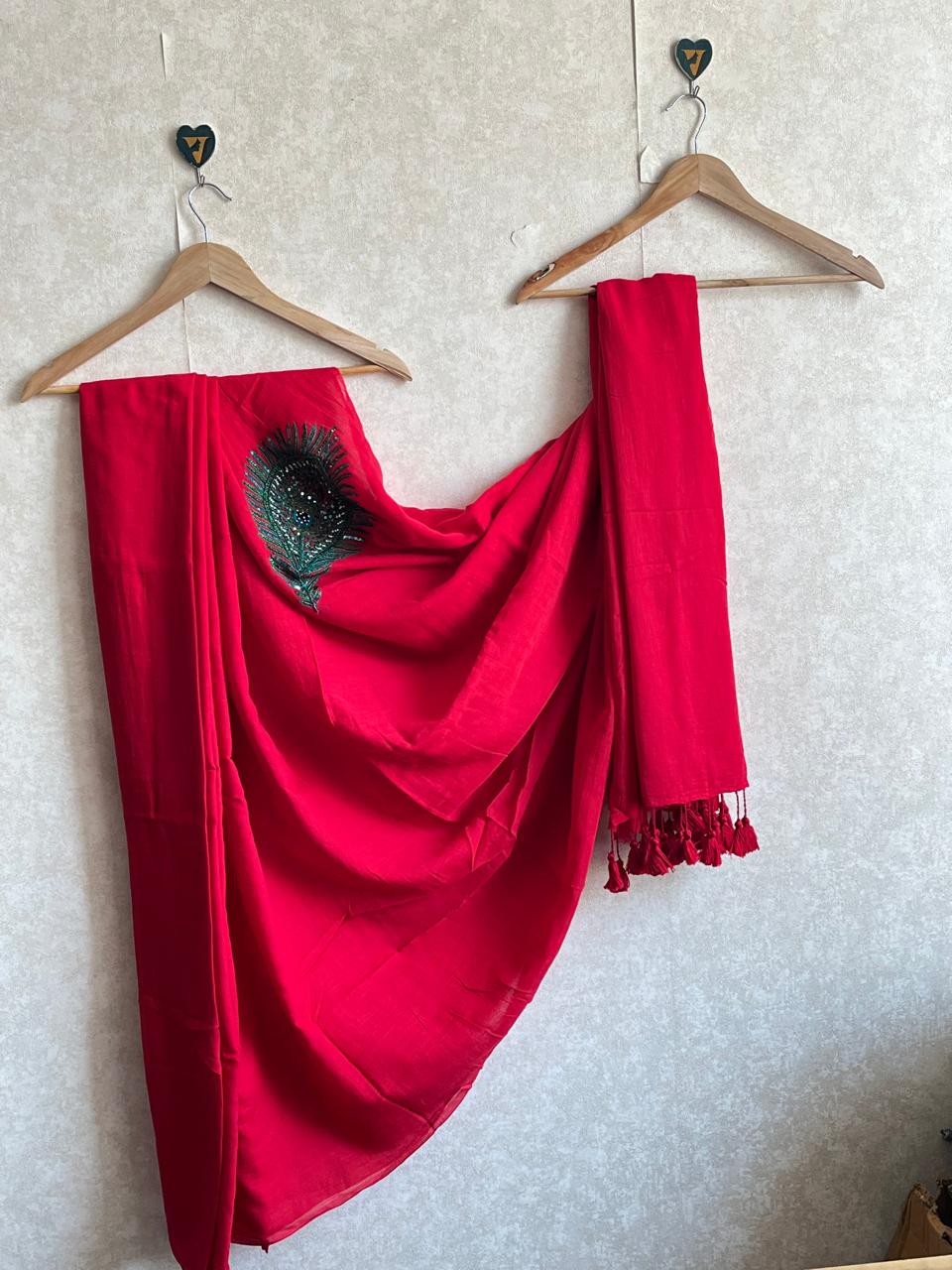 Mazhilpeeli Saree-PMCSQR1