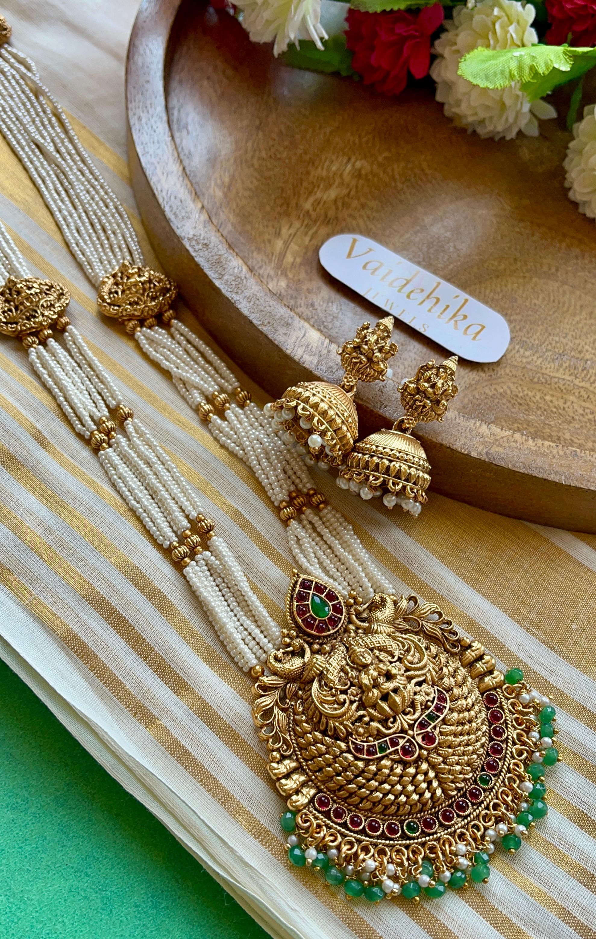 Lakshmi Sugarbead Haaram- VJLS01