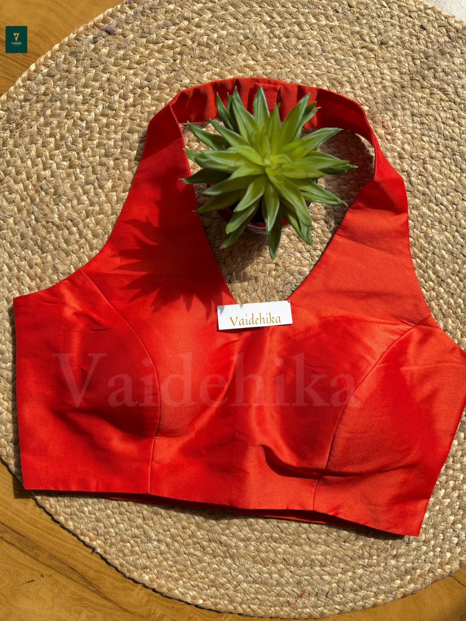 Elara Halter Blouse -VSB116