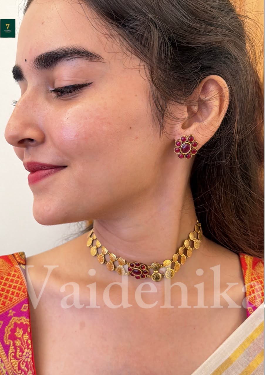 Rudrani Coin Choker- VJL17