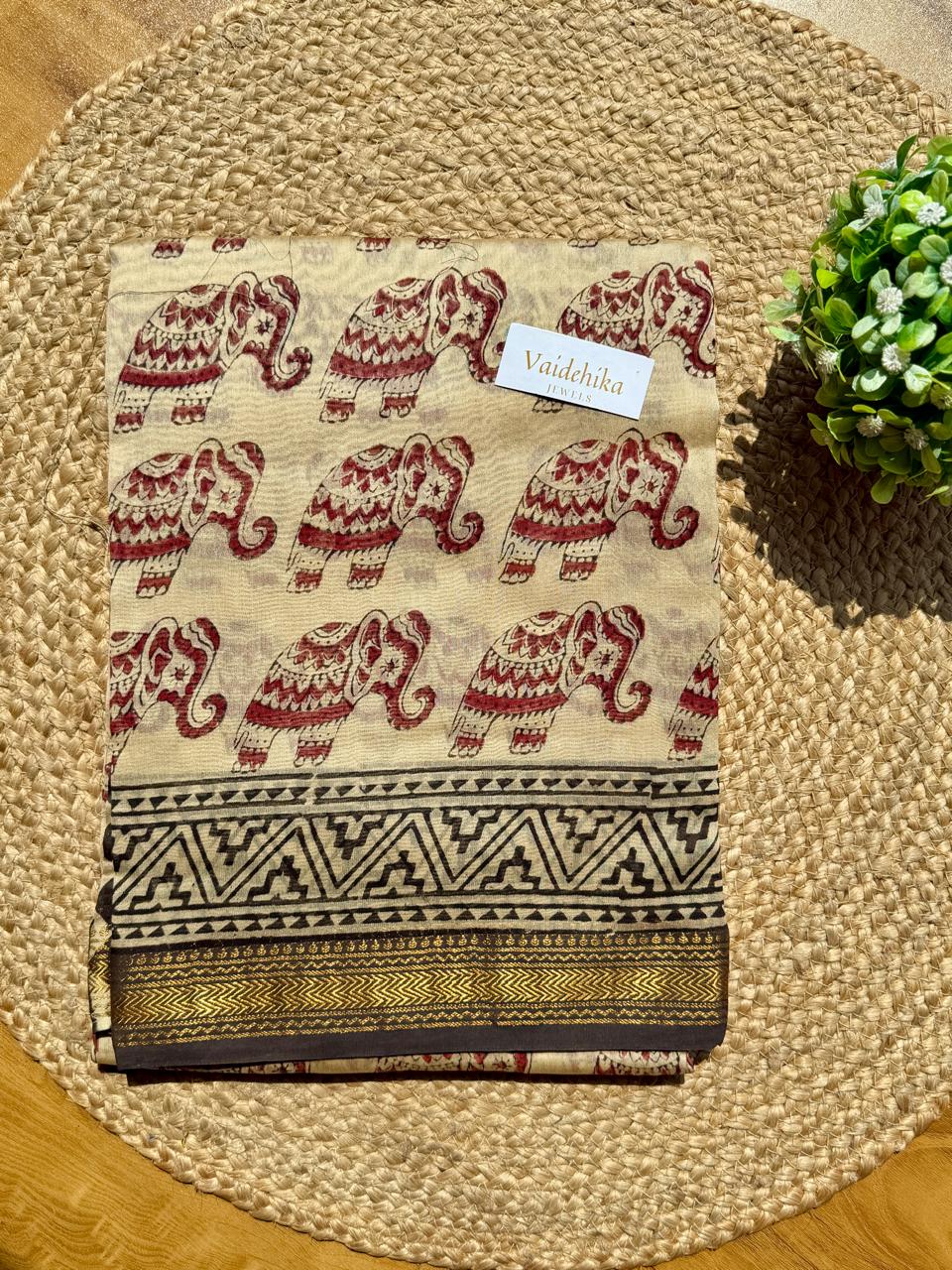 Maheshwari silk Saree-VS08