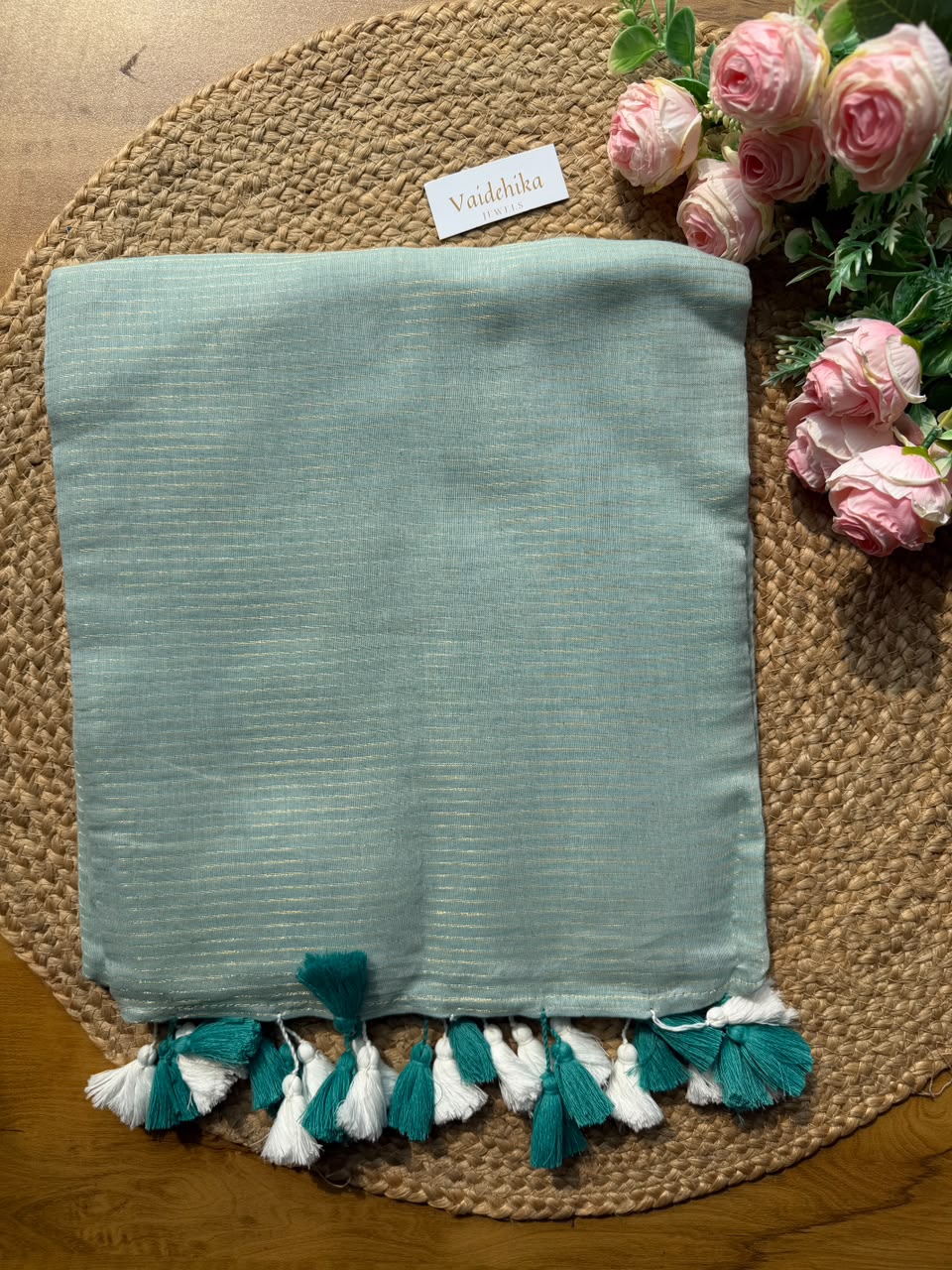 Nayana Saree Blue-VA33