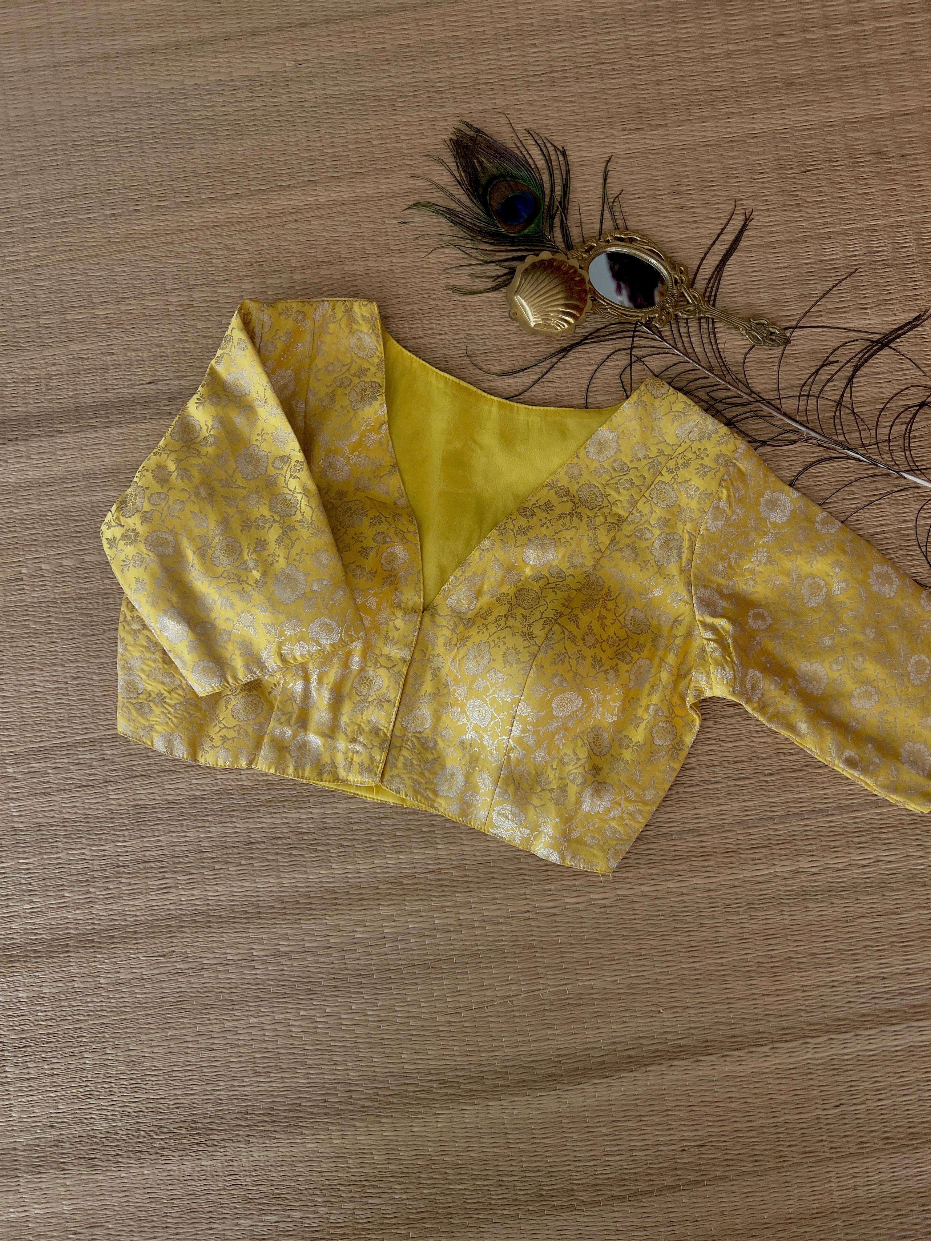 Benarasi Brocade Blouse-VCB008