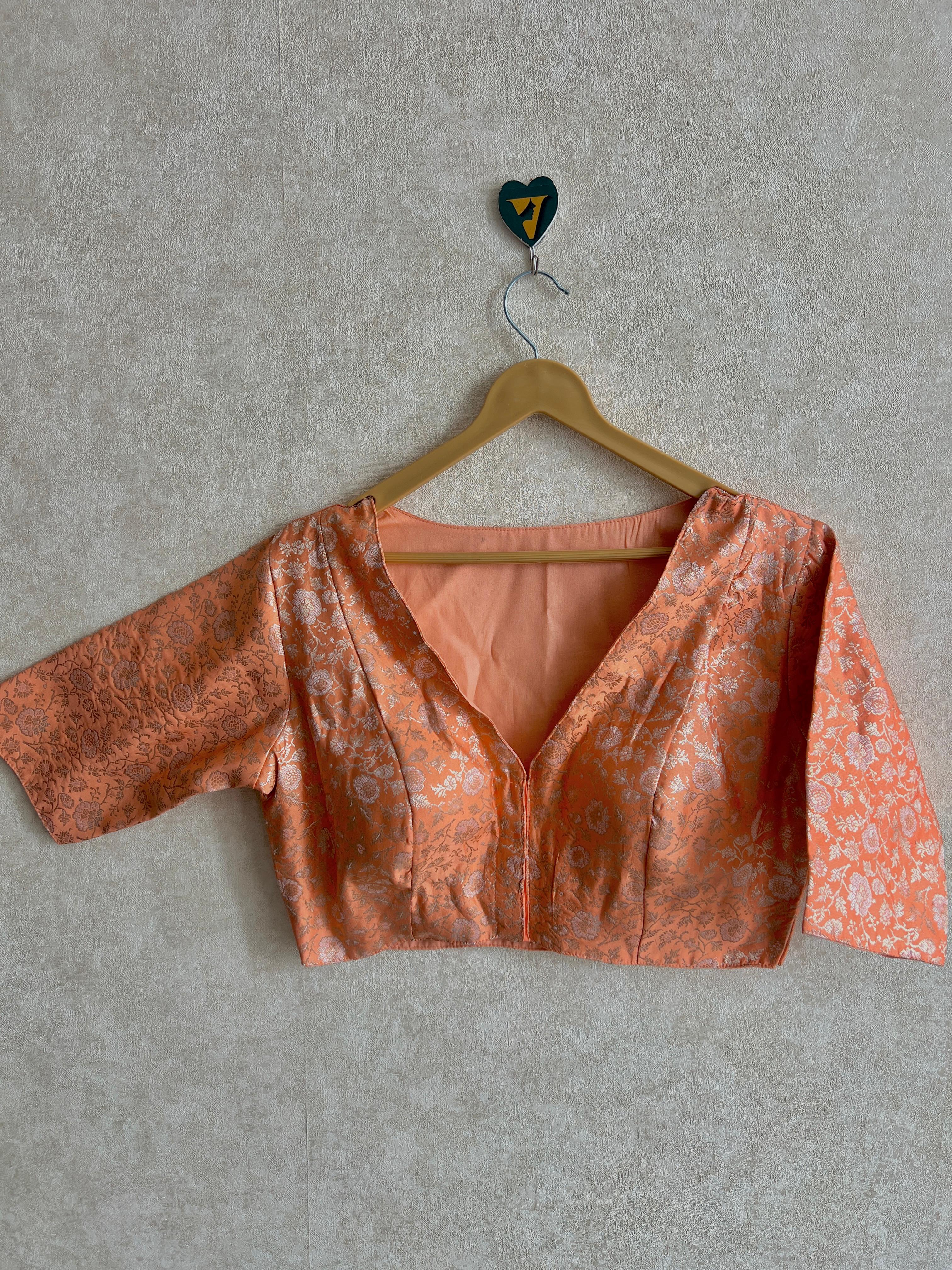 Benarasi Brocade Blouse-VCB008