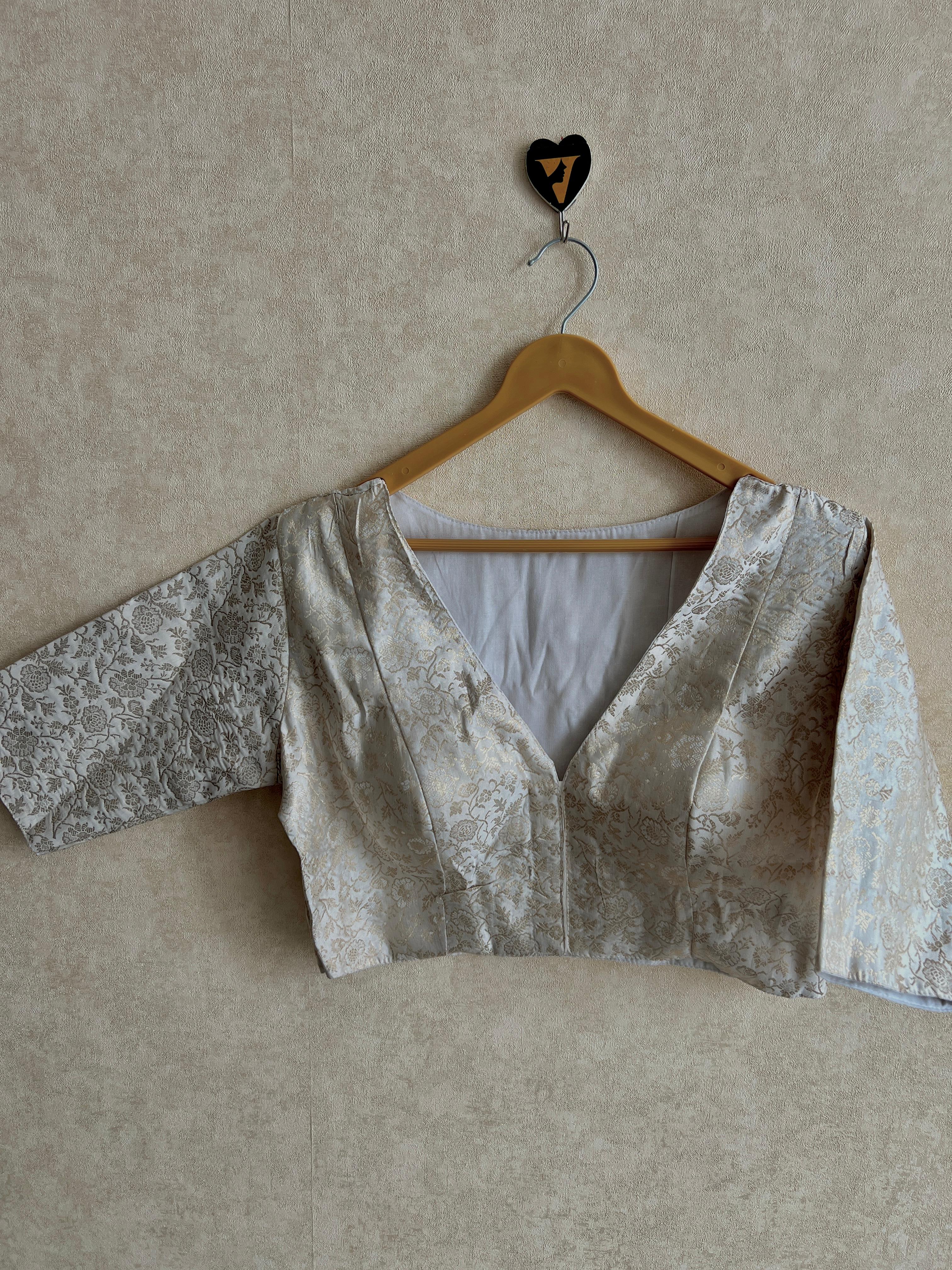Benarasi Brocade Blouse-VCB008