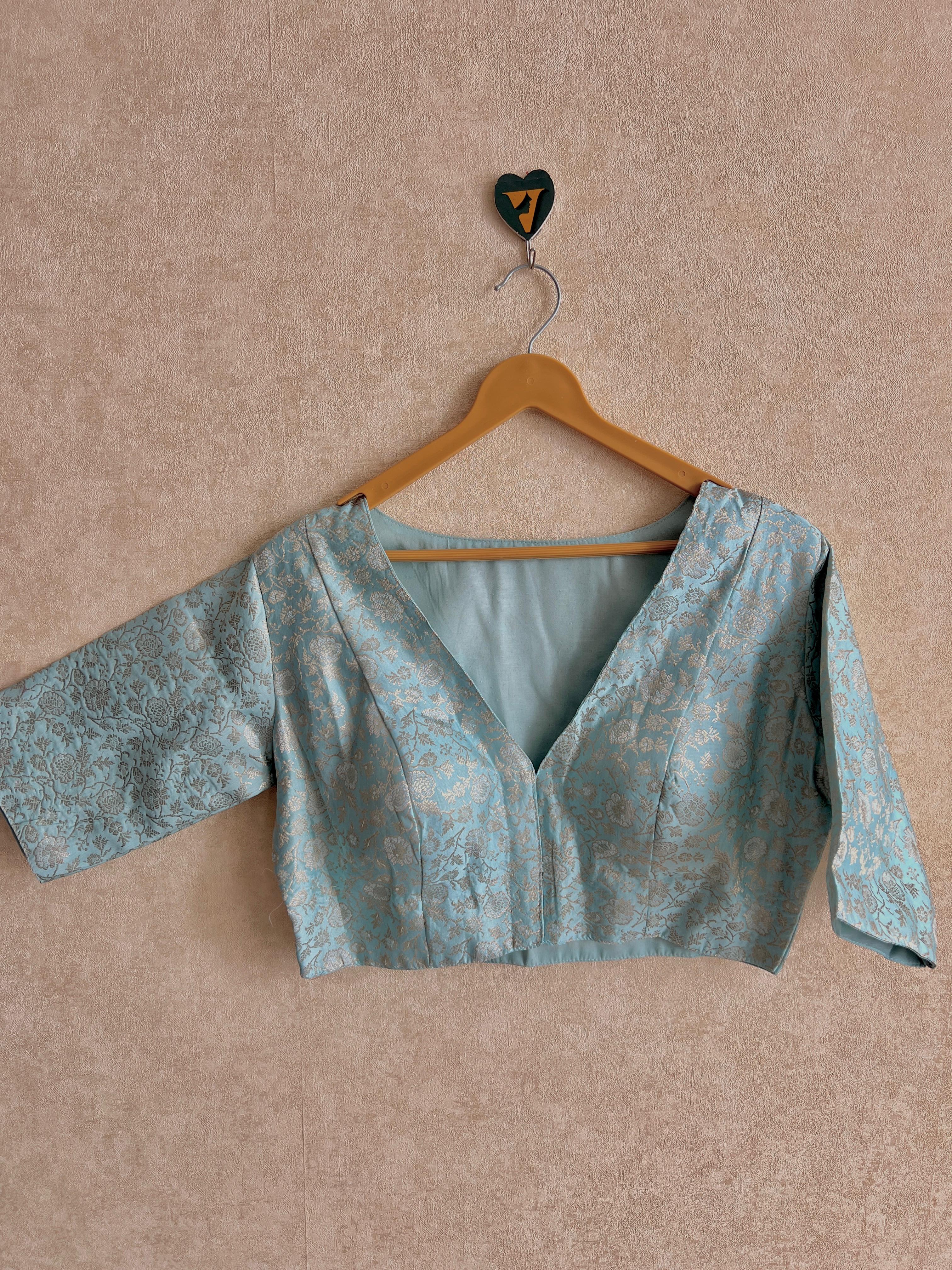 Benarasi Brocade Blouse-VCB008