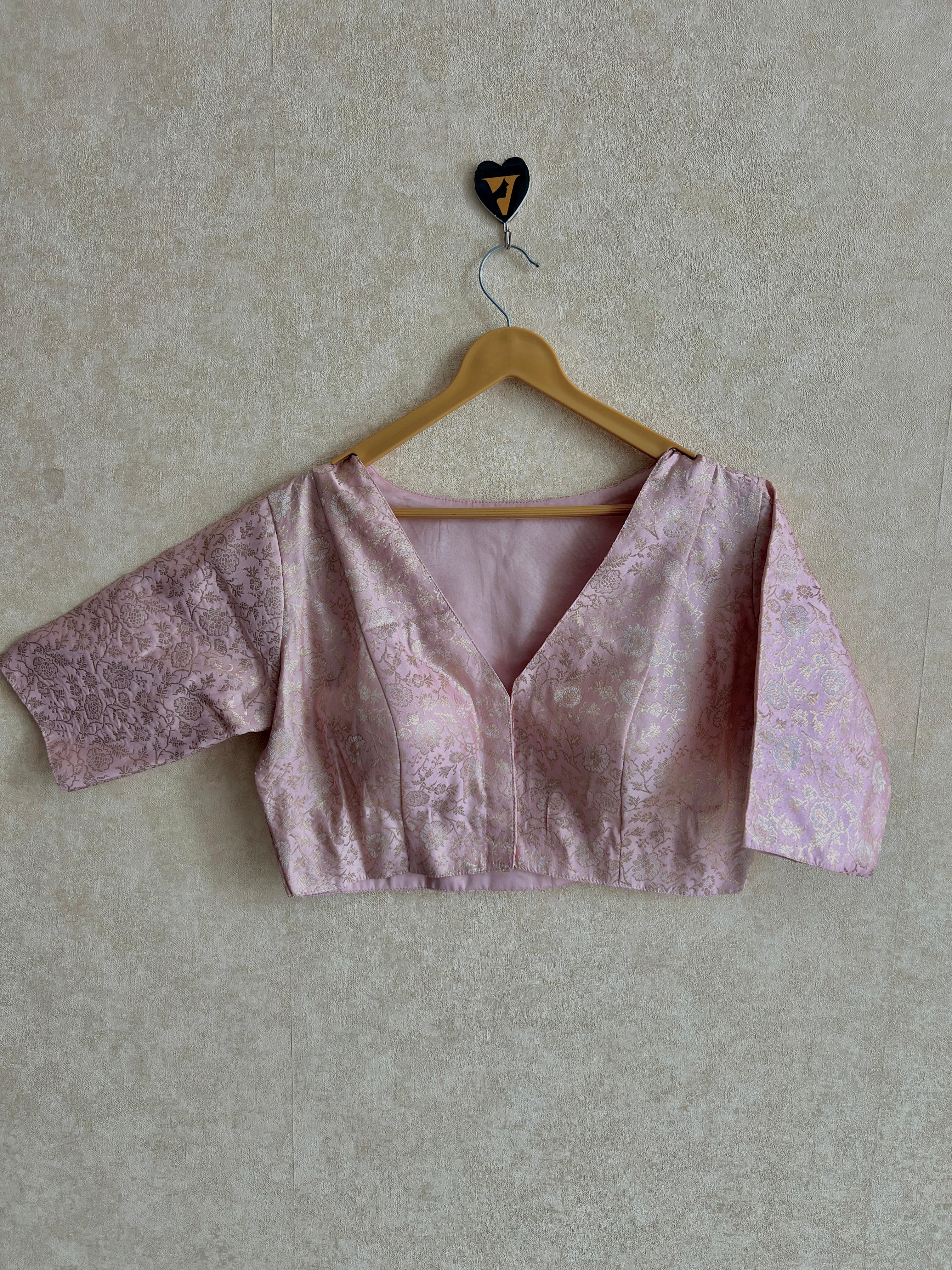 Benarasi Brocade Blouse-VCB008