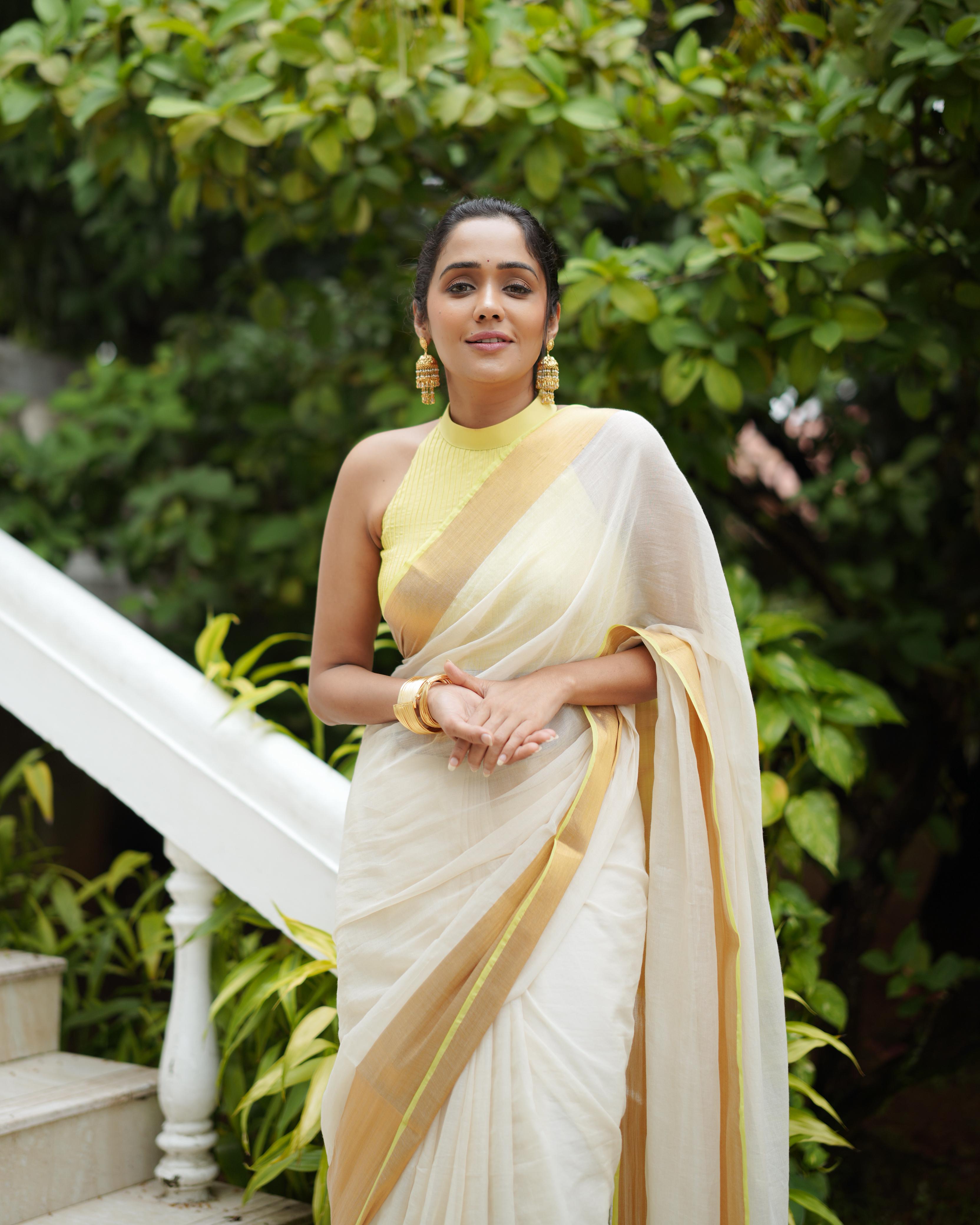 Nimbu Saree-VCM085