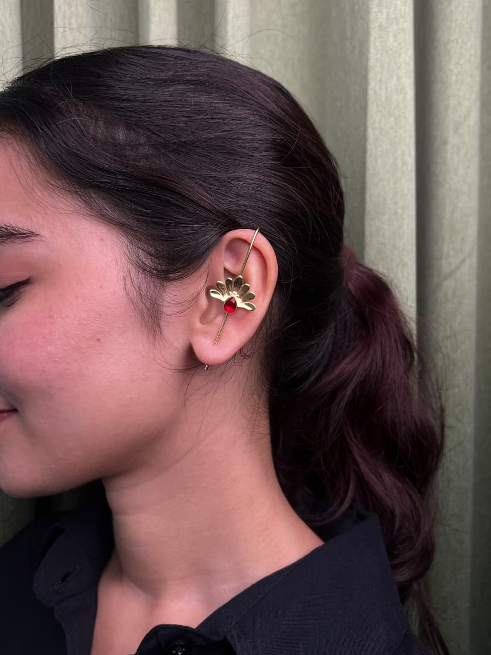 Floral Earcuff- VJEC018