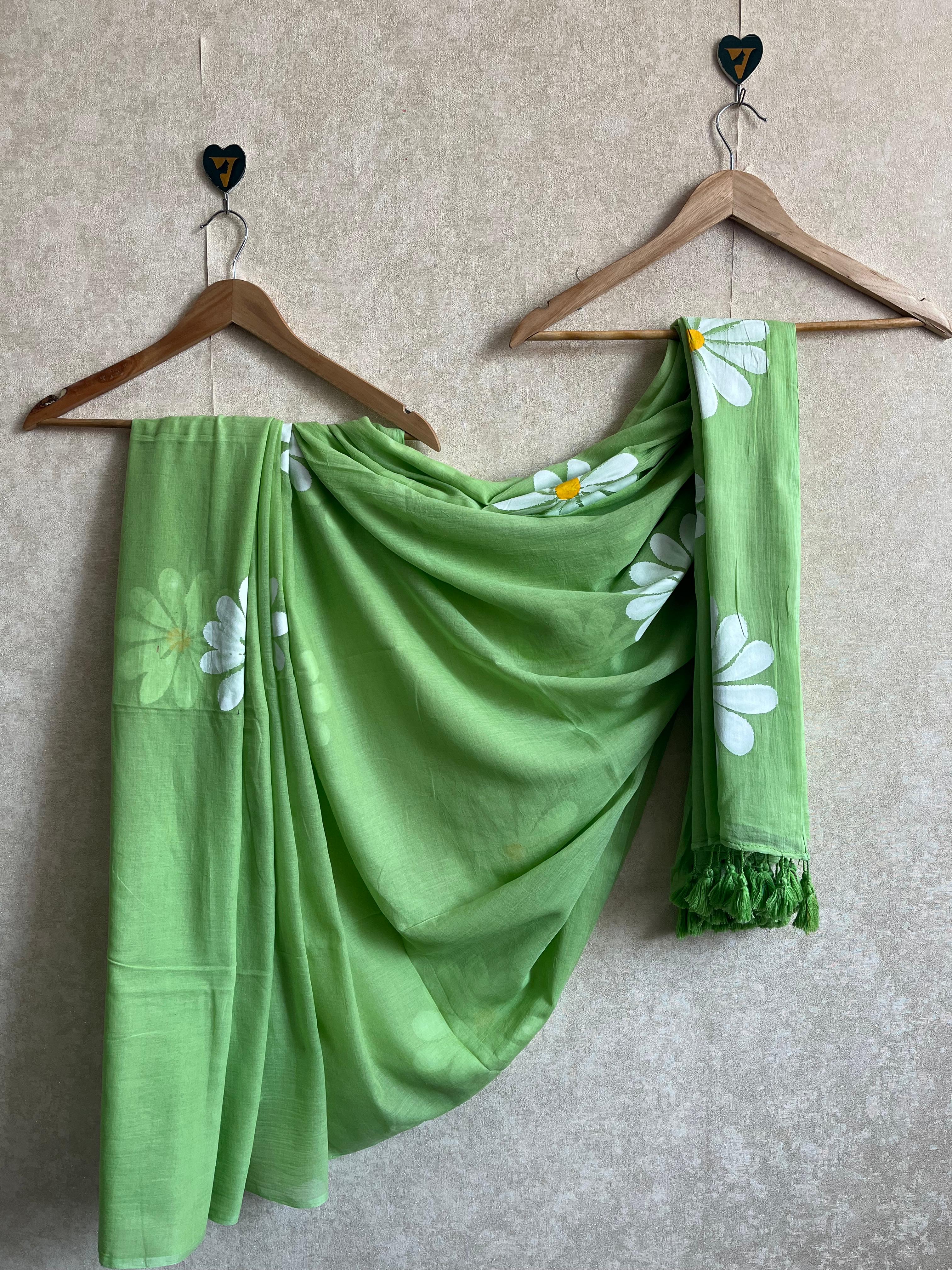 Sunflower saree-PMCHPSYG2