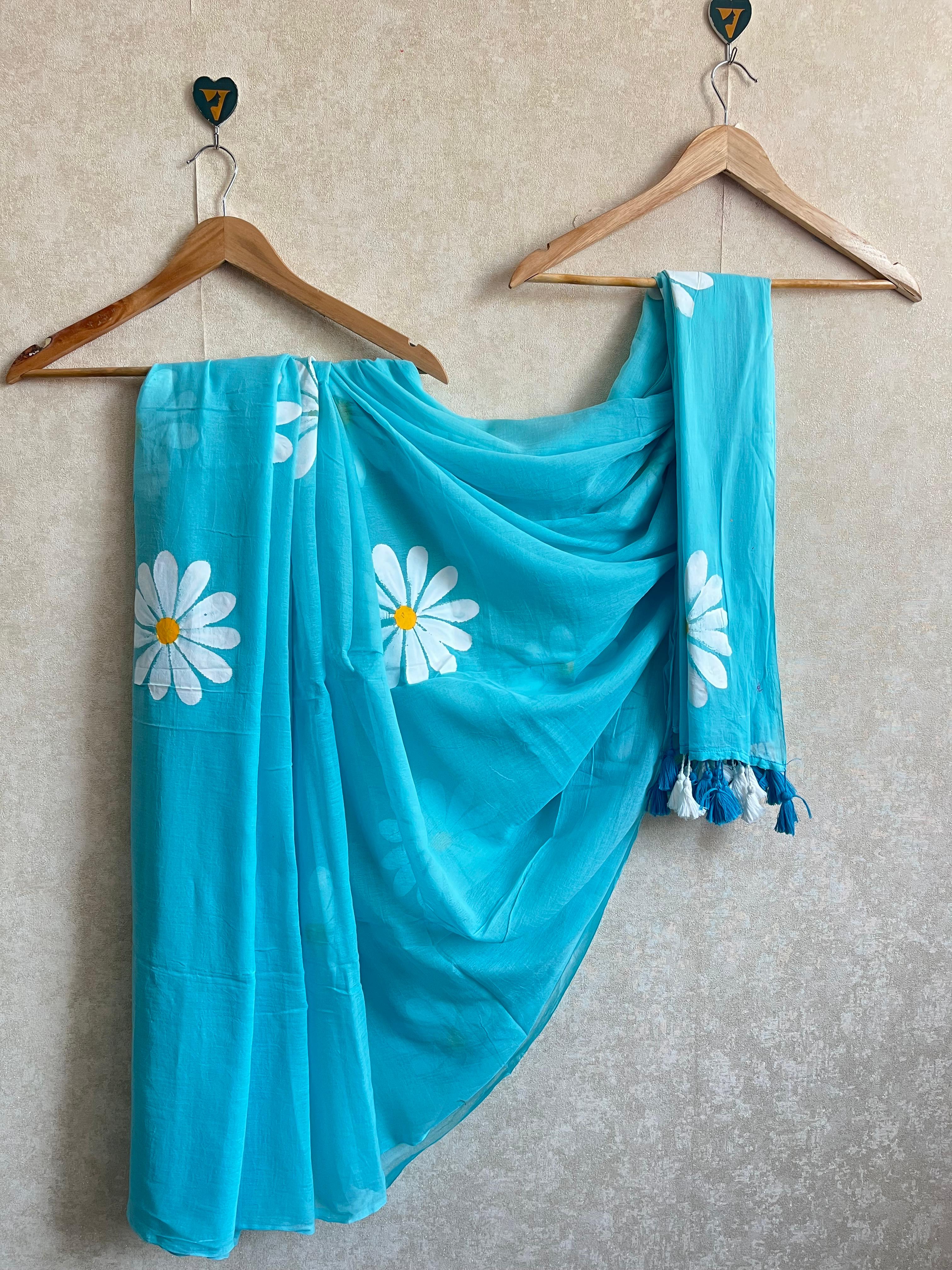 Sunflower saree-PMCHPSYG2