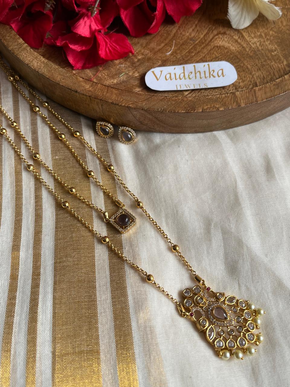 Emerald Pink Chain -VJEP01