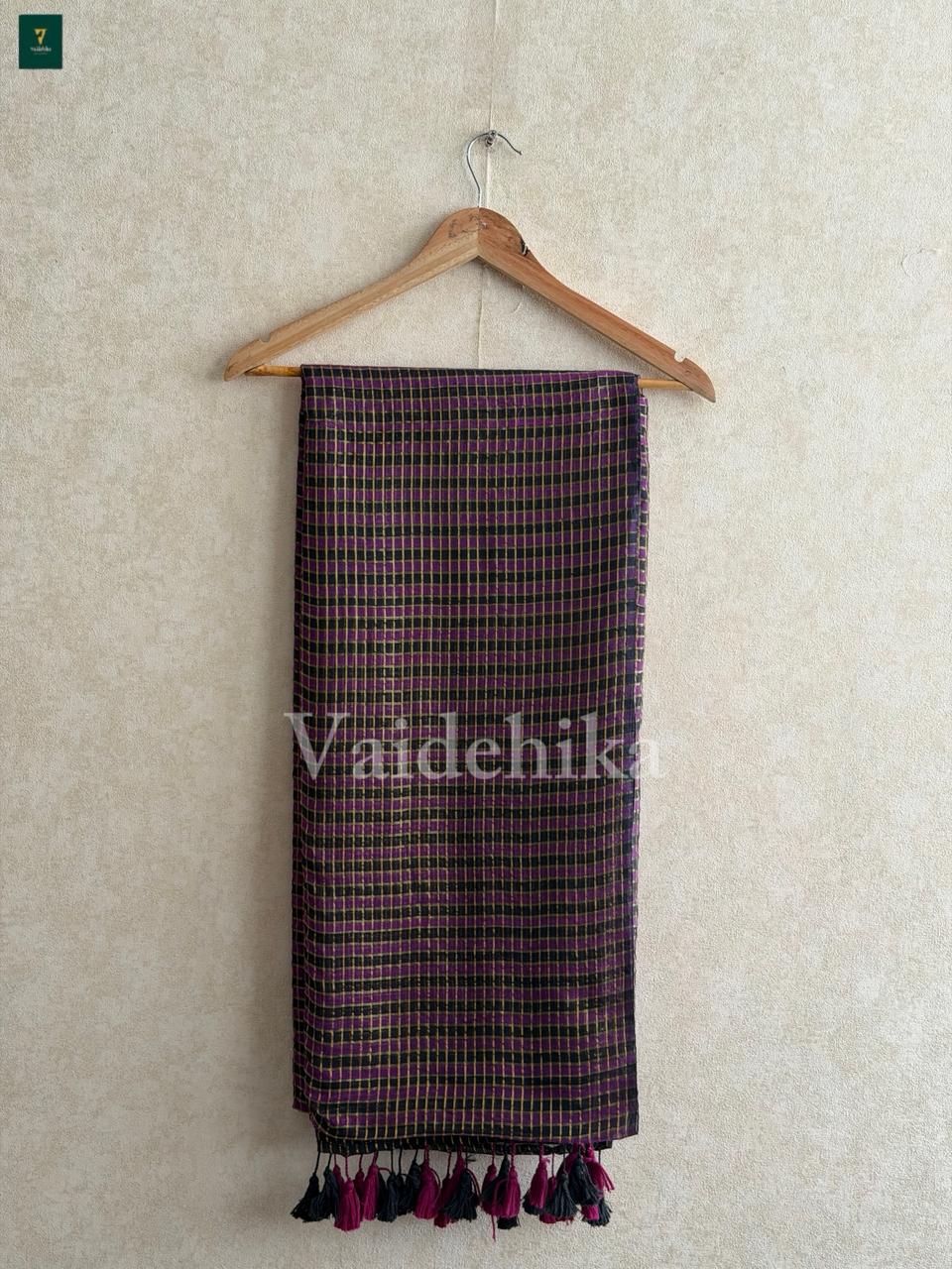 Pavithra Purple Saree -pmcyg1