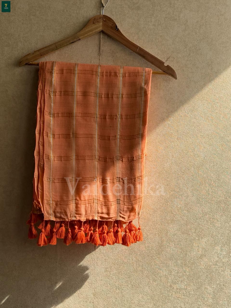 Kadalas check saree  -PMCCKB1