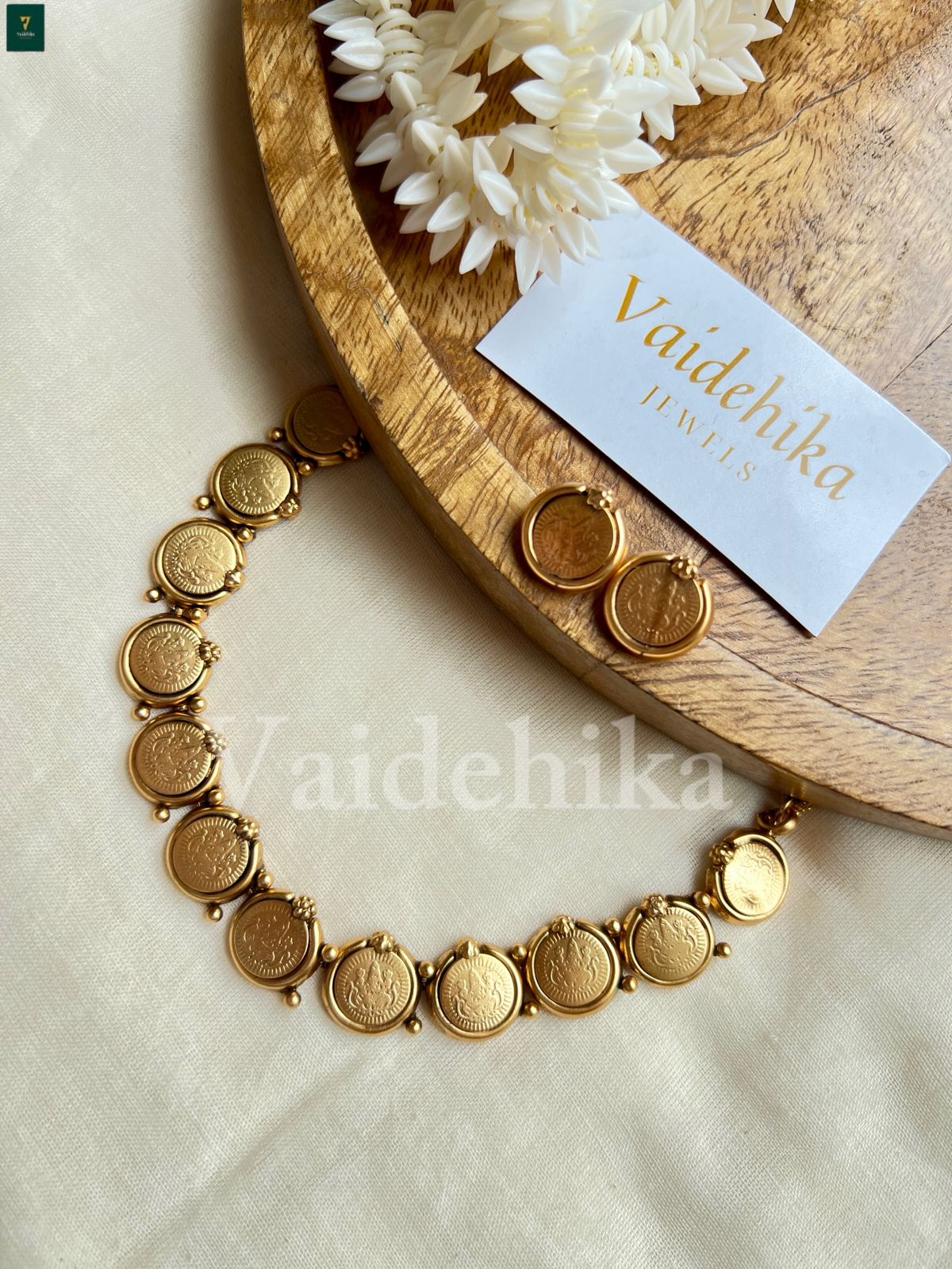 Saraswathi Coin Choker-VJY5