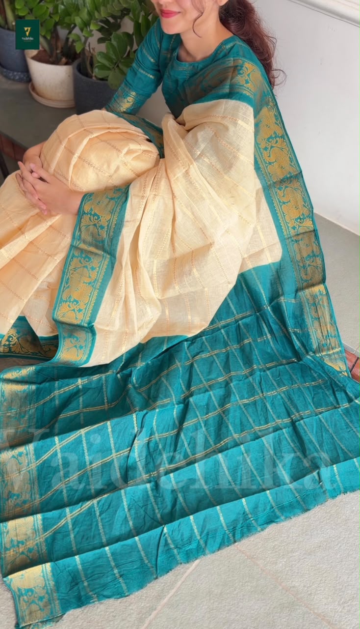 Sungudi veldhari Saree -PCSVSB1