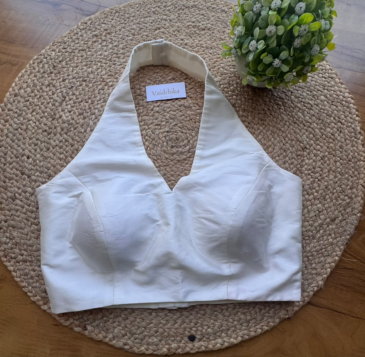 Elara Halter Blouse -VSB116