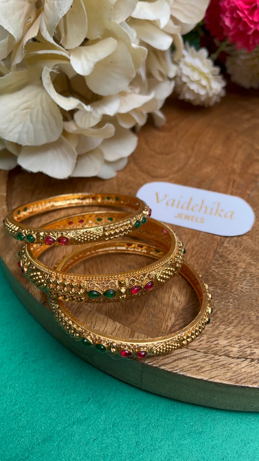 Nayana 3 Set Bangles - VCTB008