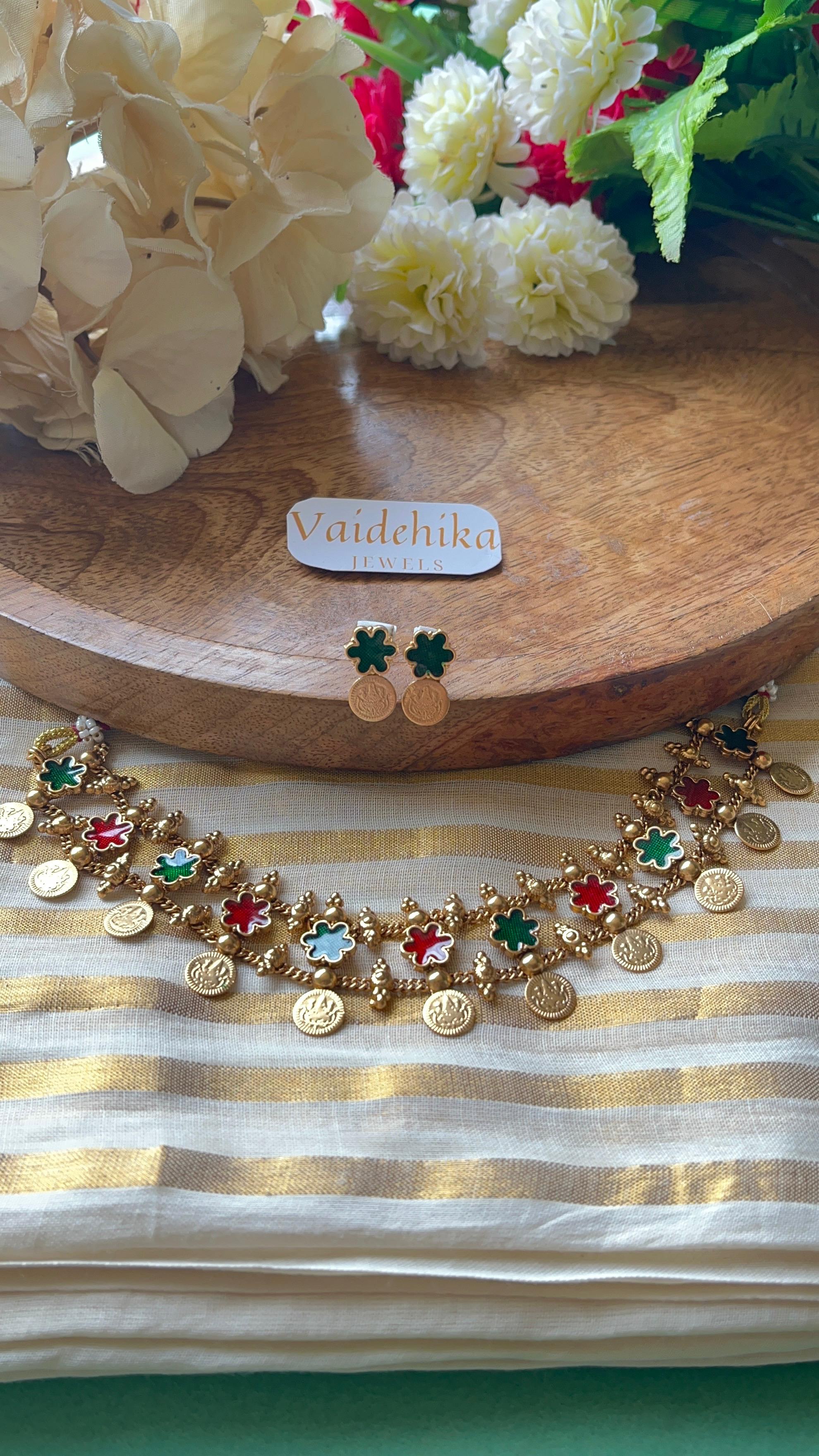 Lakshmi Ruby Necklace-VJN006