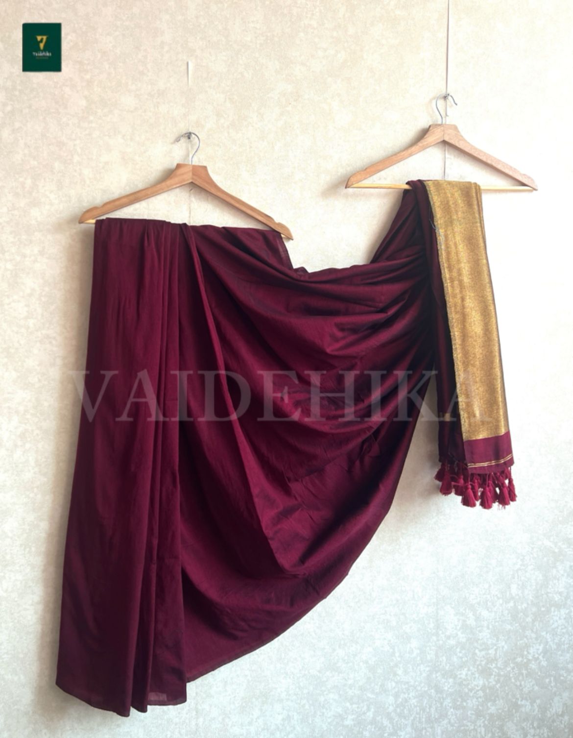 Teal Gold Saree-PMCTG001